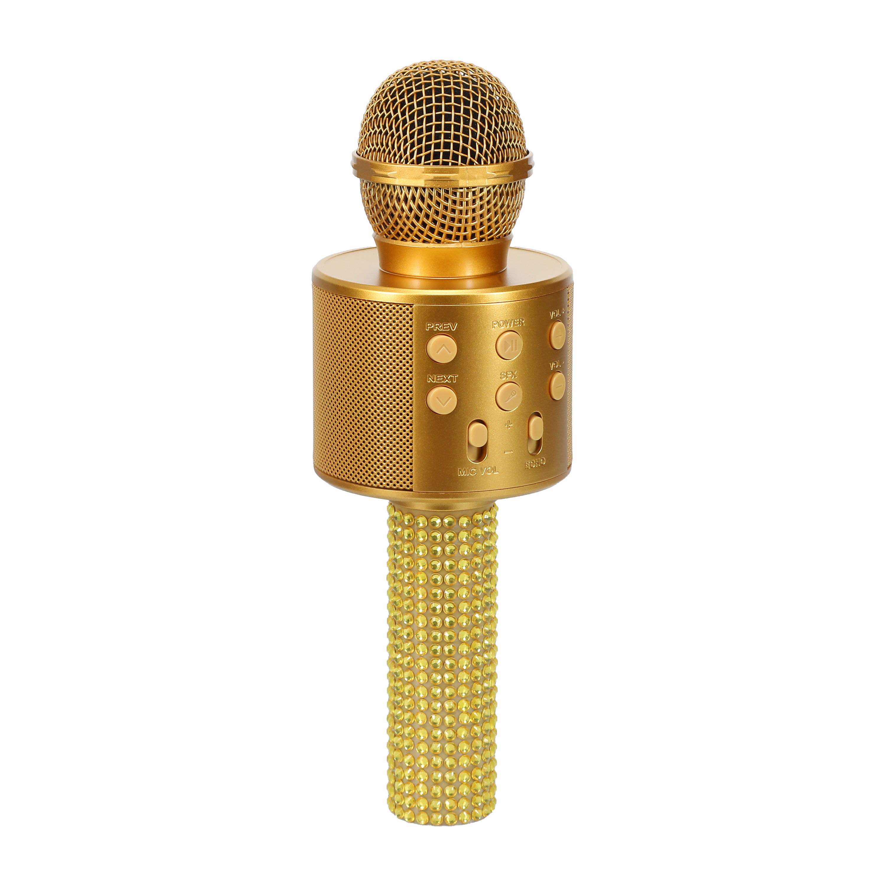 Gold Karaoke Machine