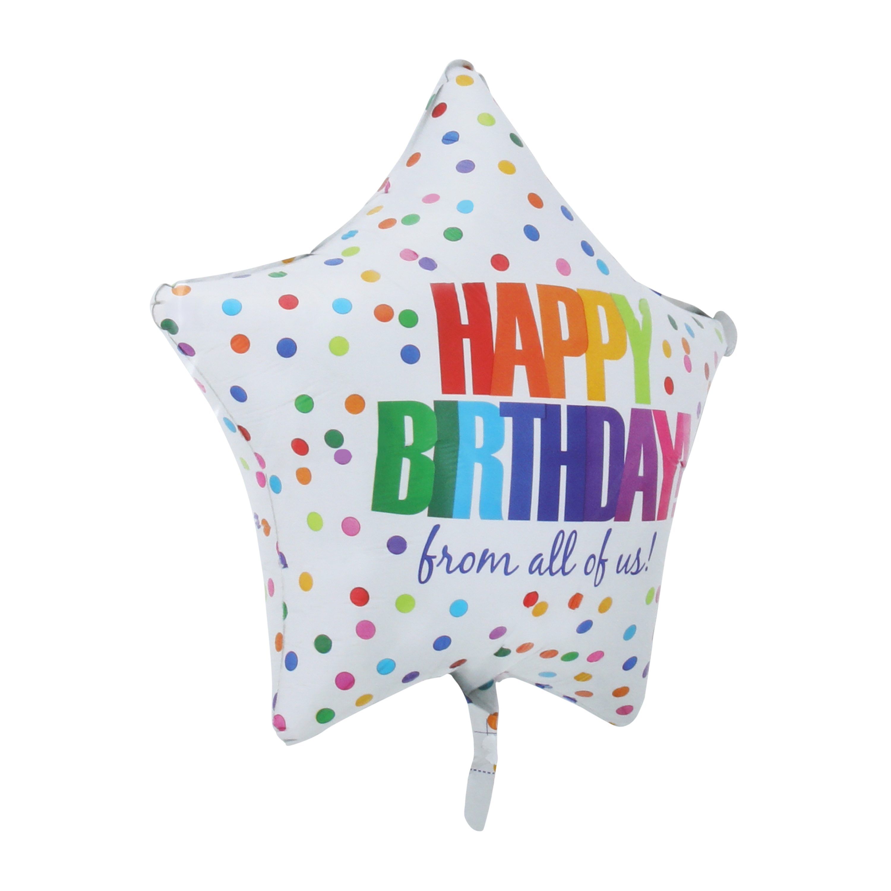 INFLATED Anagram® Happy Birthday Standard Decorative Balloon