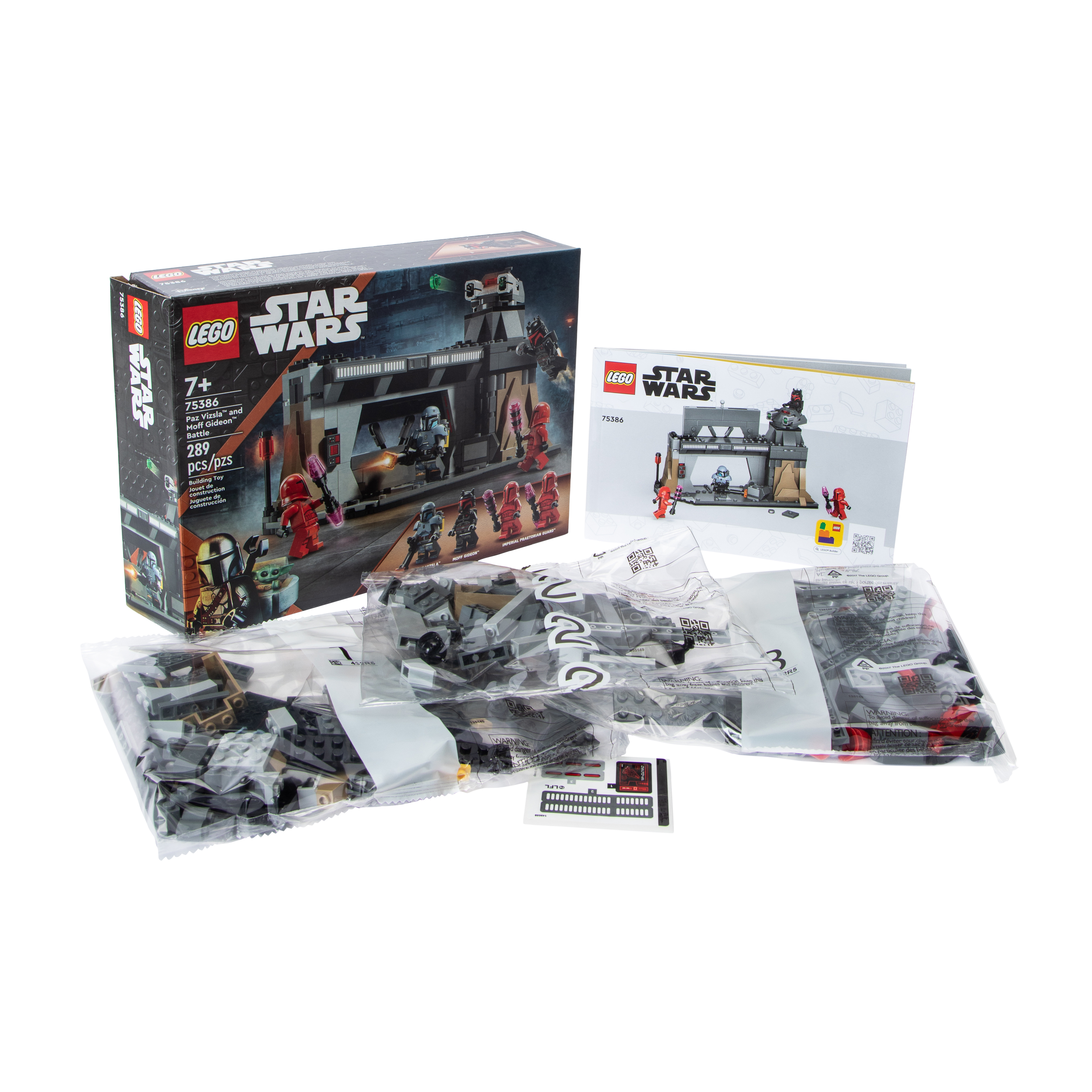 LEGO® Star Wars™ Paz Vizla™ And Moff Gideon™ Battle Building Toy