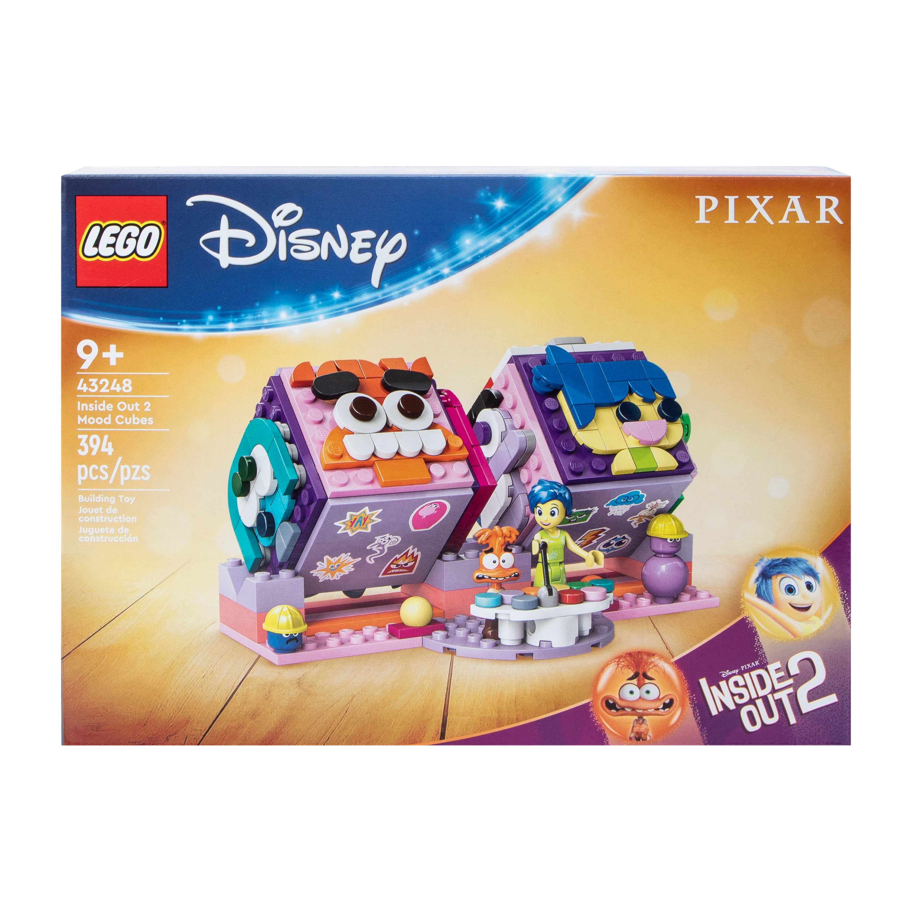LEGO® Disney PIXAR Inside Out 2 Mood Cubes Building Toy