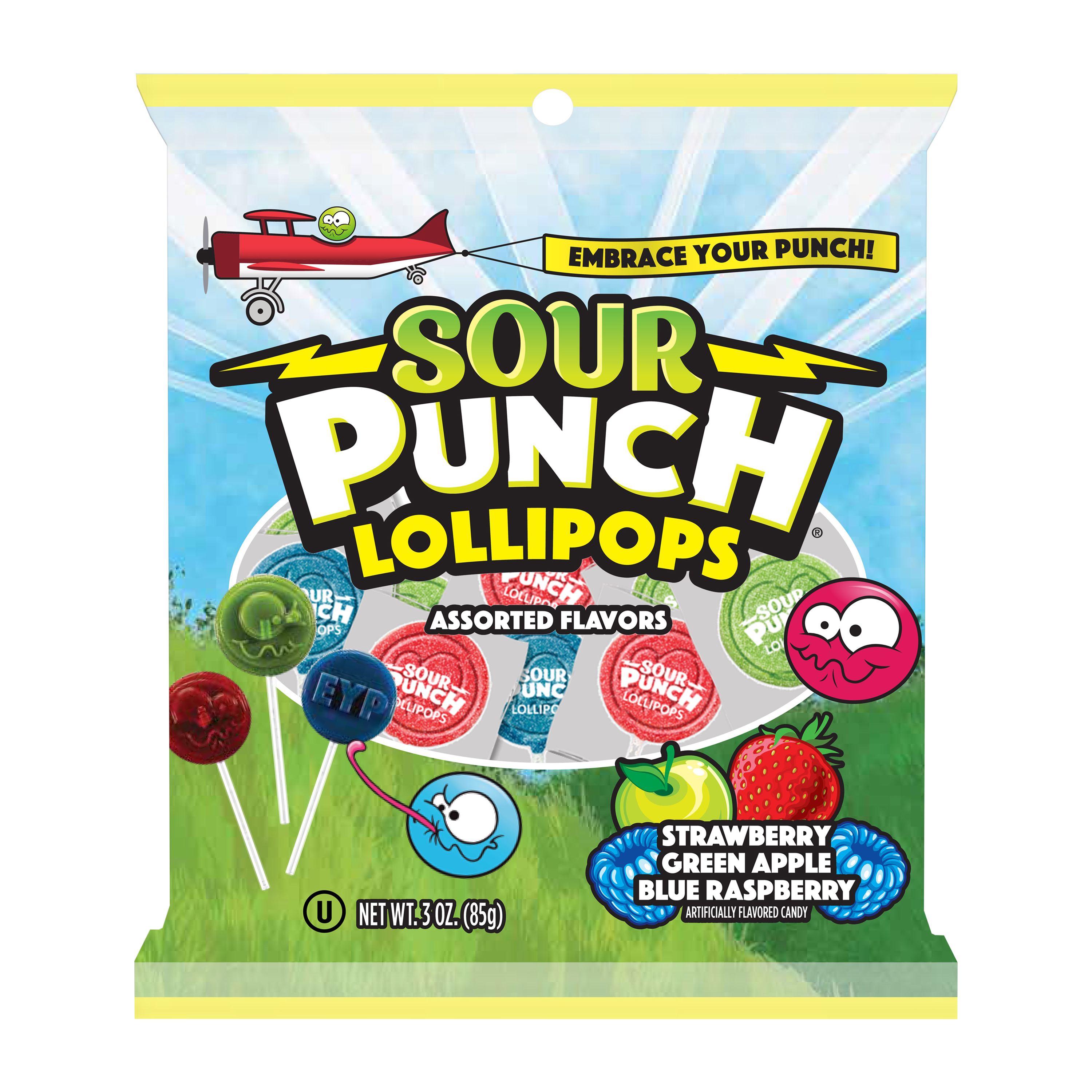 Sour Punch® Lollipops 3oz