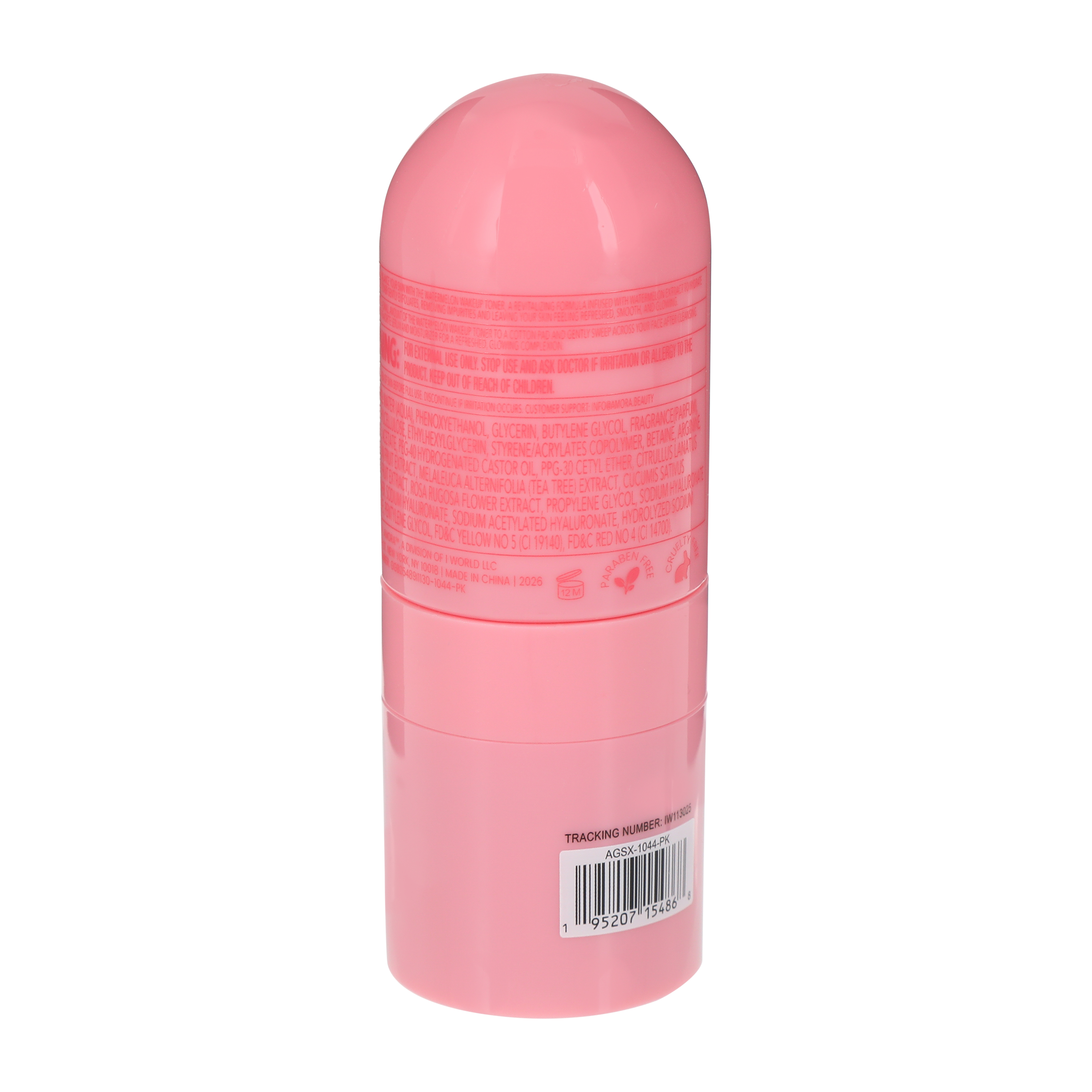 Amora Glow Watermelon Wake Up Toner Rejuvenating 1.4oz