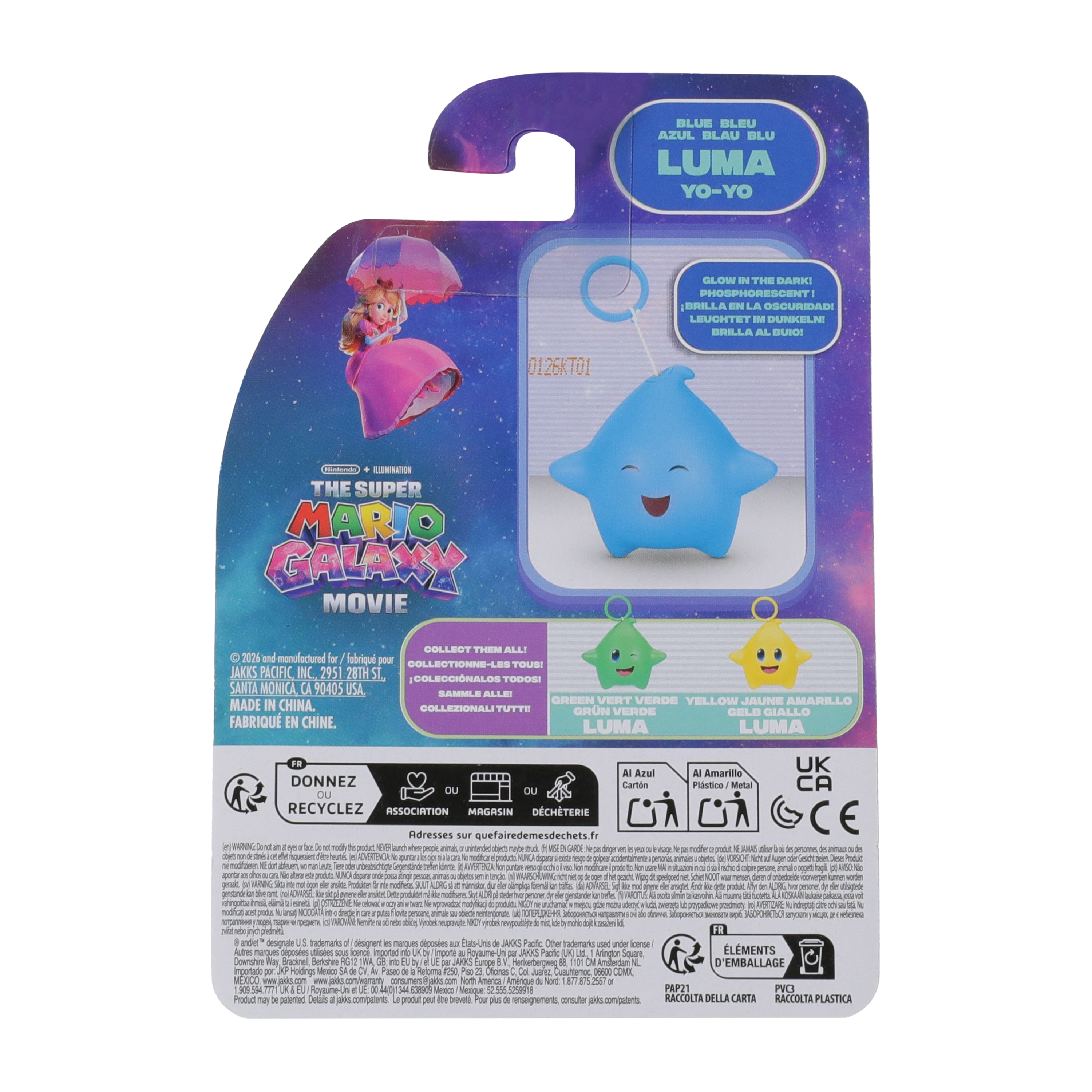 The Super Mario Galaxy Movie Yo-Yo Toy