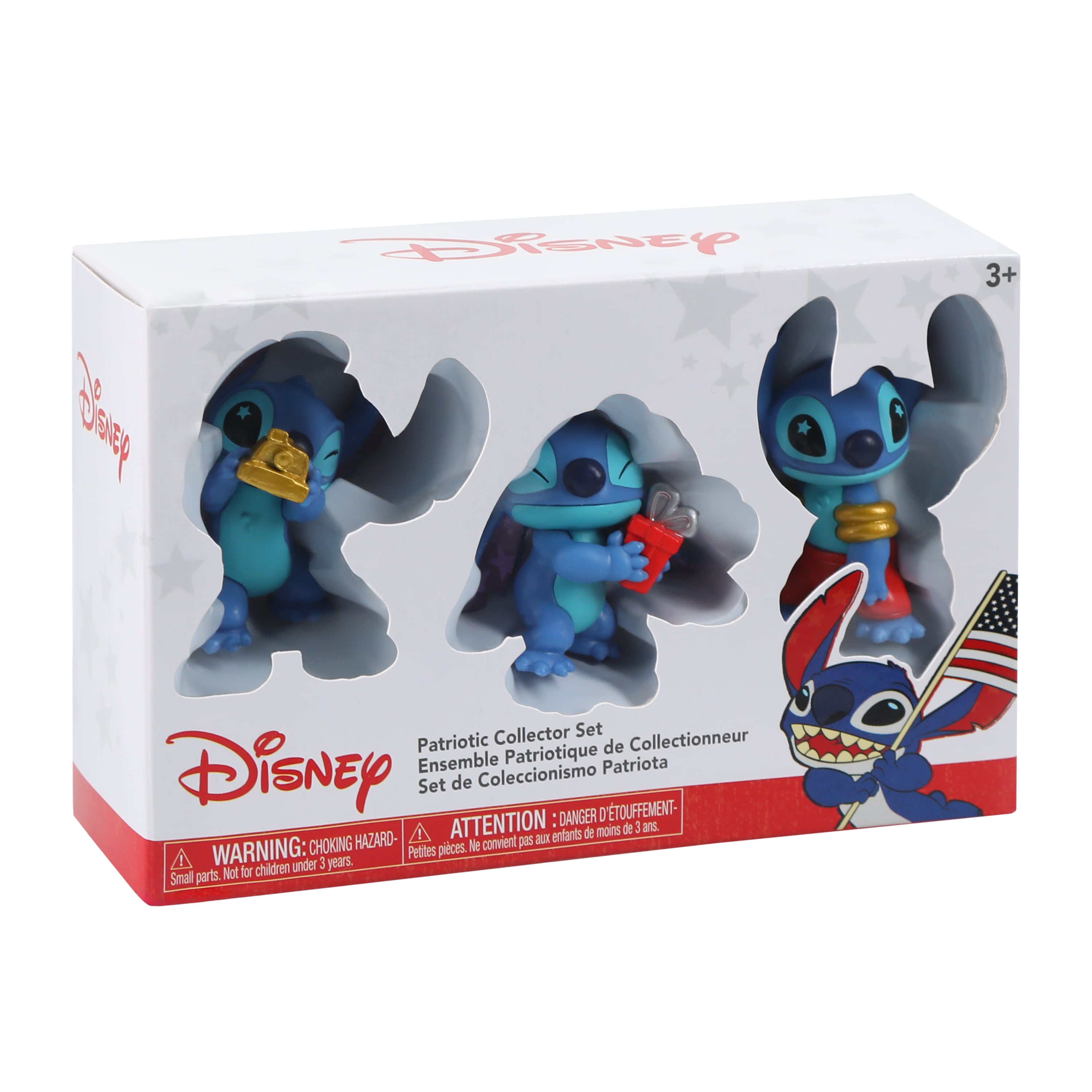 Disney Stitch Patriotic Collector Set
