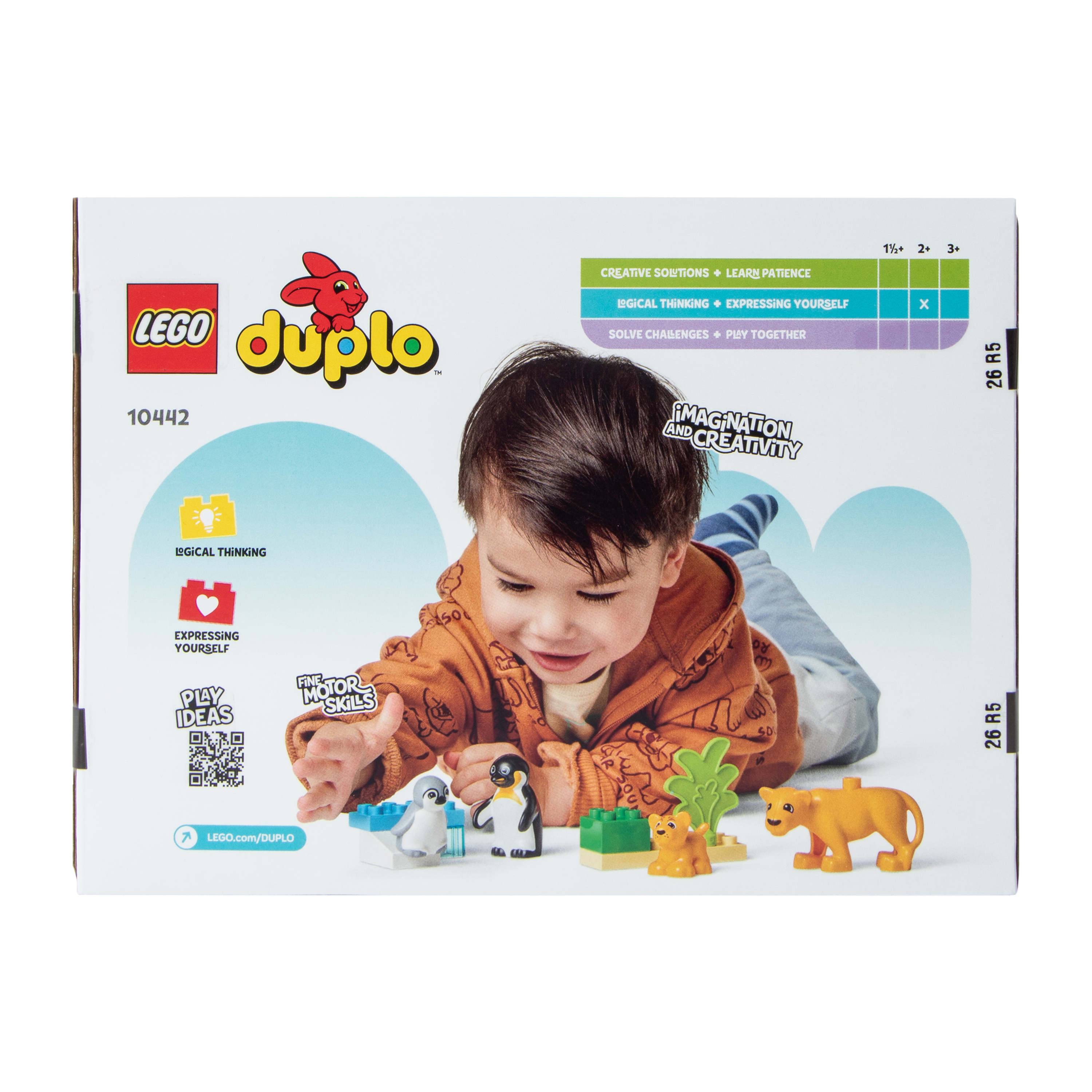 LEGO® Duplo™ Wild Animal Families: Penguins & Lions Set