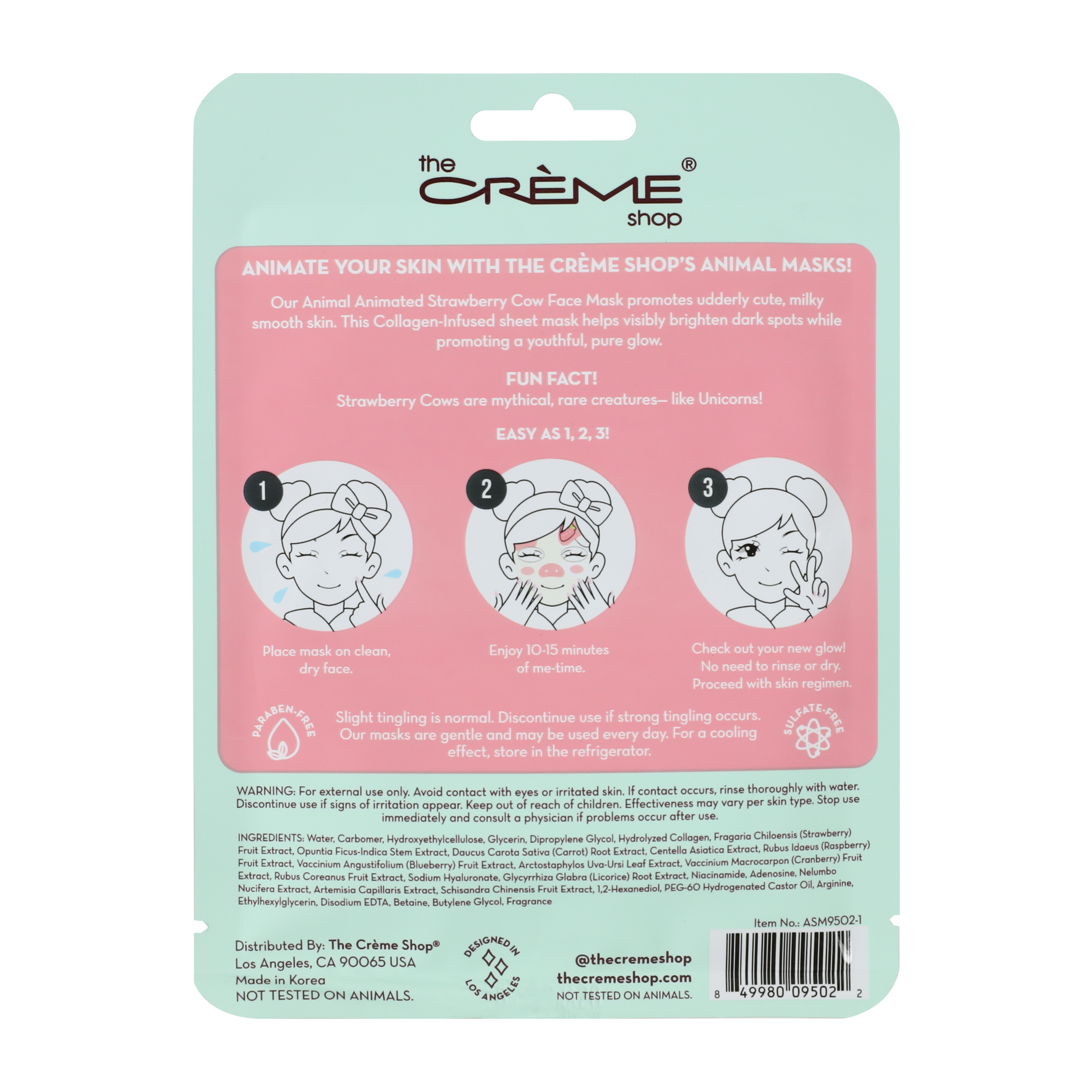 The Crème Shop® Animated Face Mask