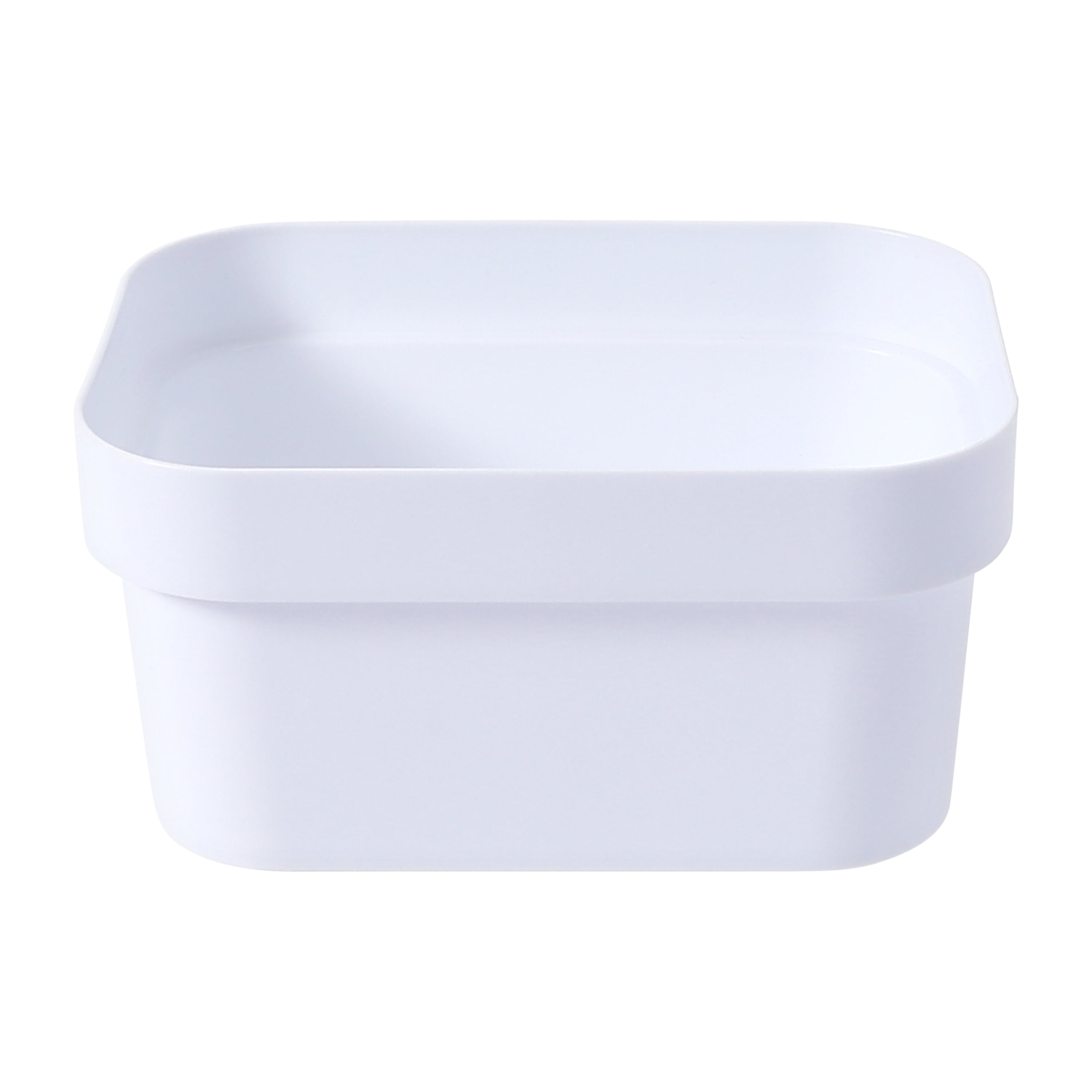 Small White Storage Bin