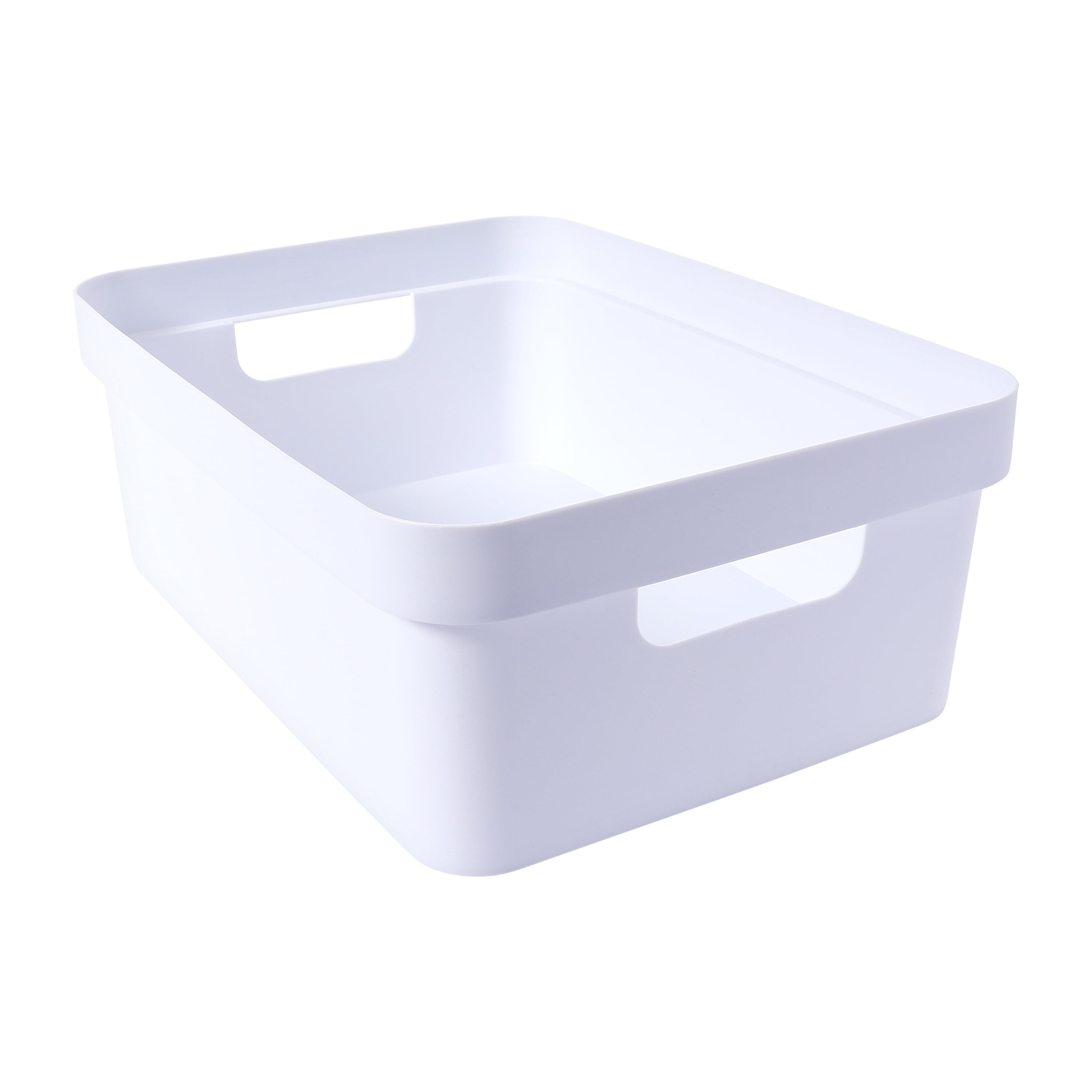 Large White Storage Bin