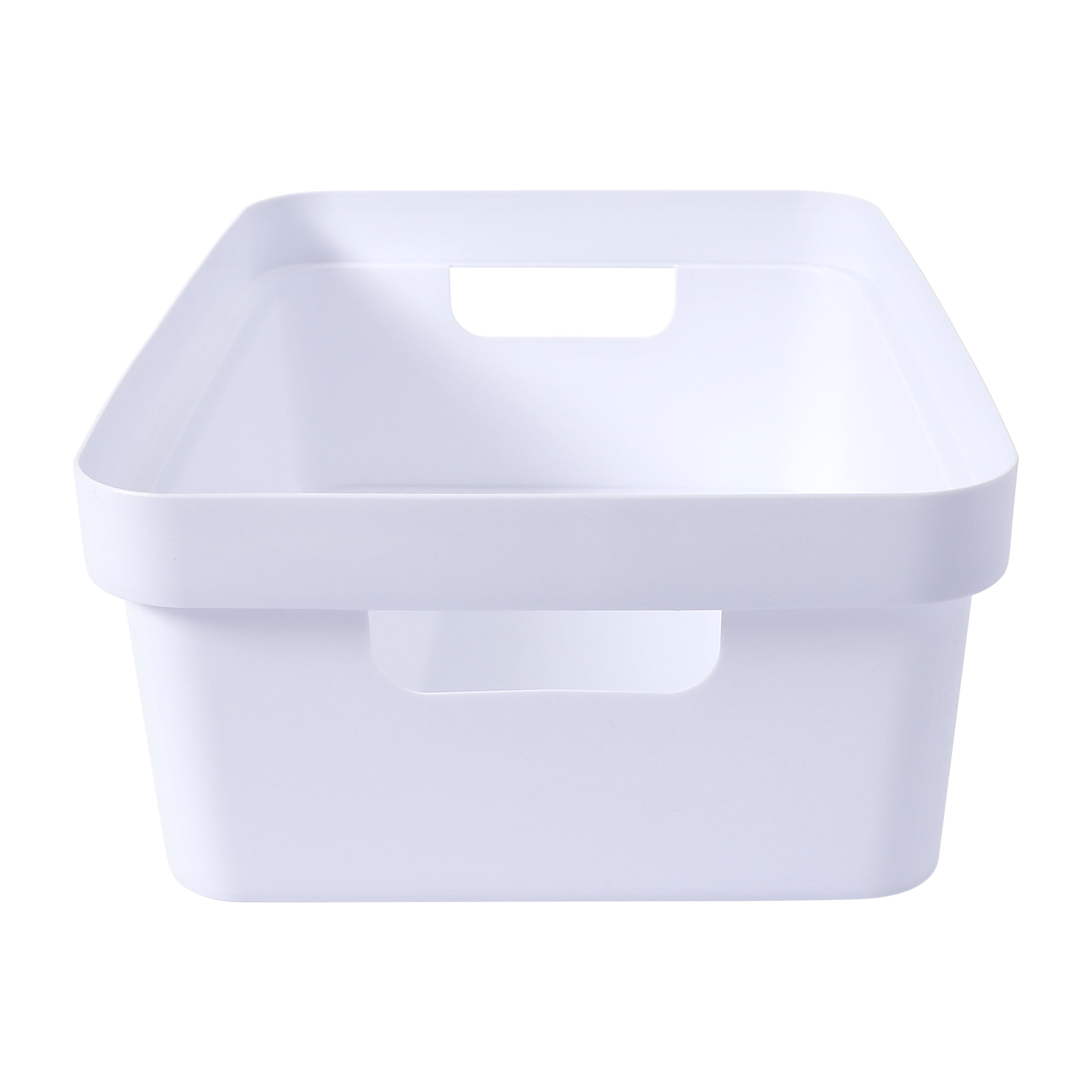 Large White Storage Bin