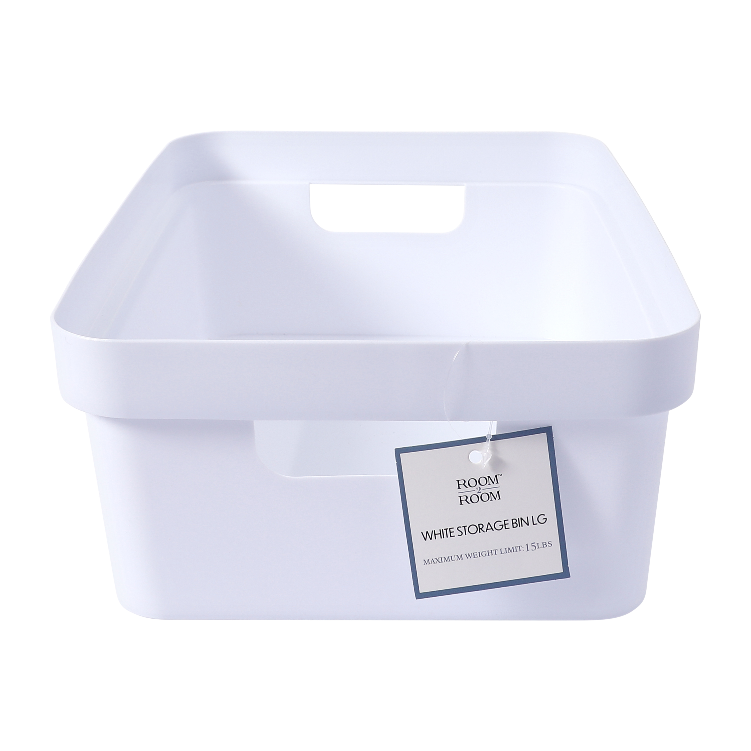 Large White Storage Bin