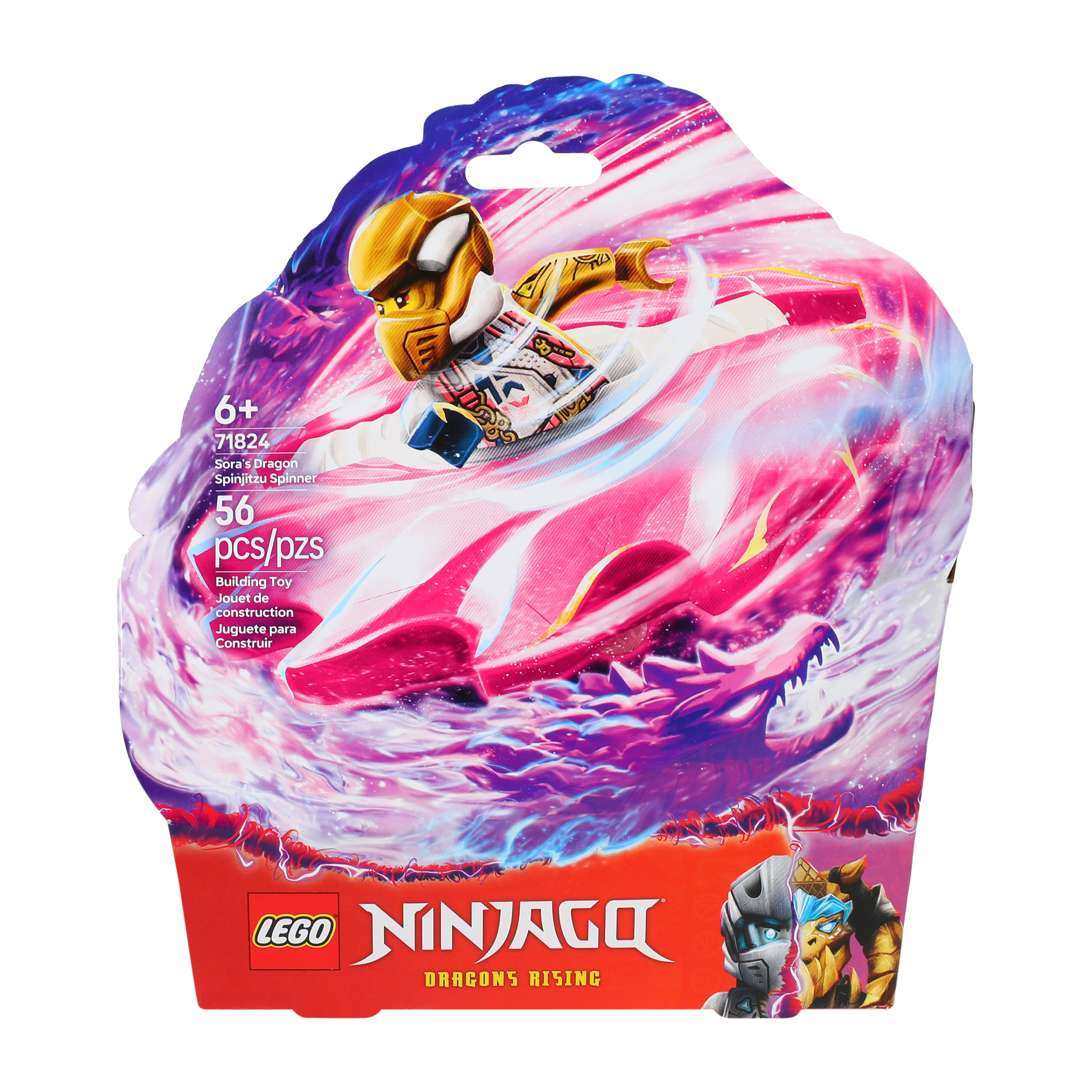 LEGO® Ninjago Dragons Rising Sora's Dragon Spinjitsu Spinner Building Toy Set