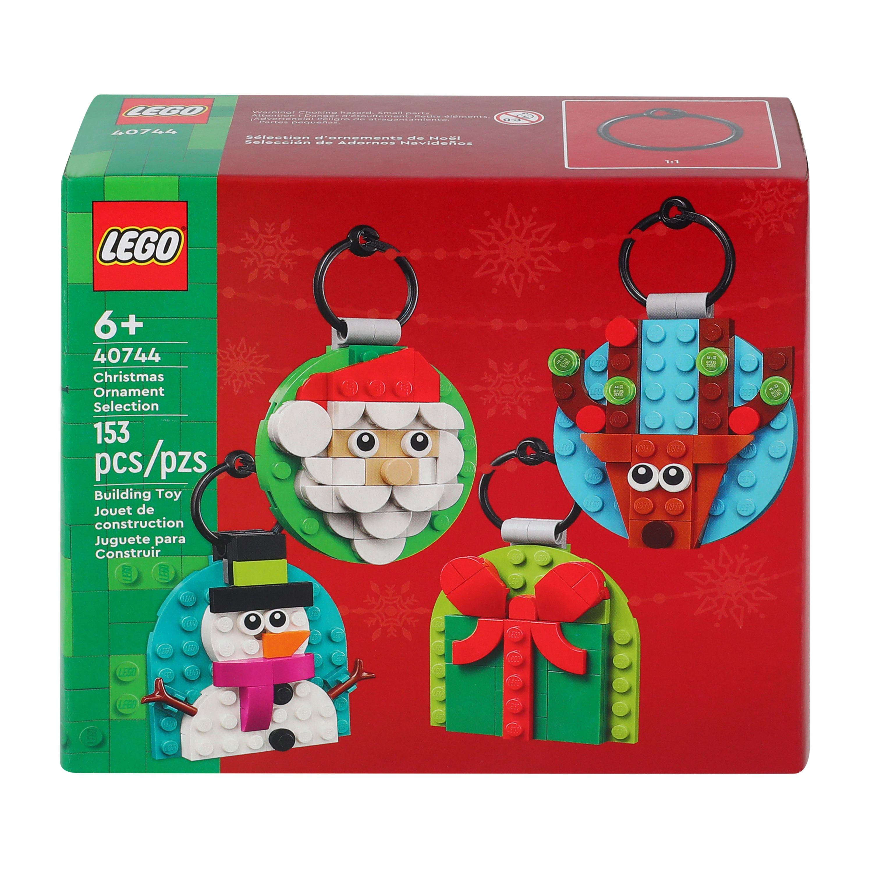 LEGO® Christmas Ornament Selection Building Toy Set