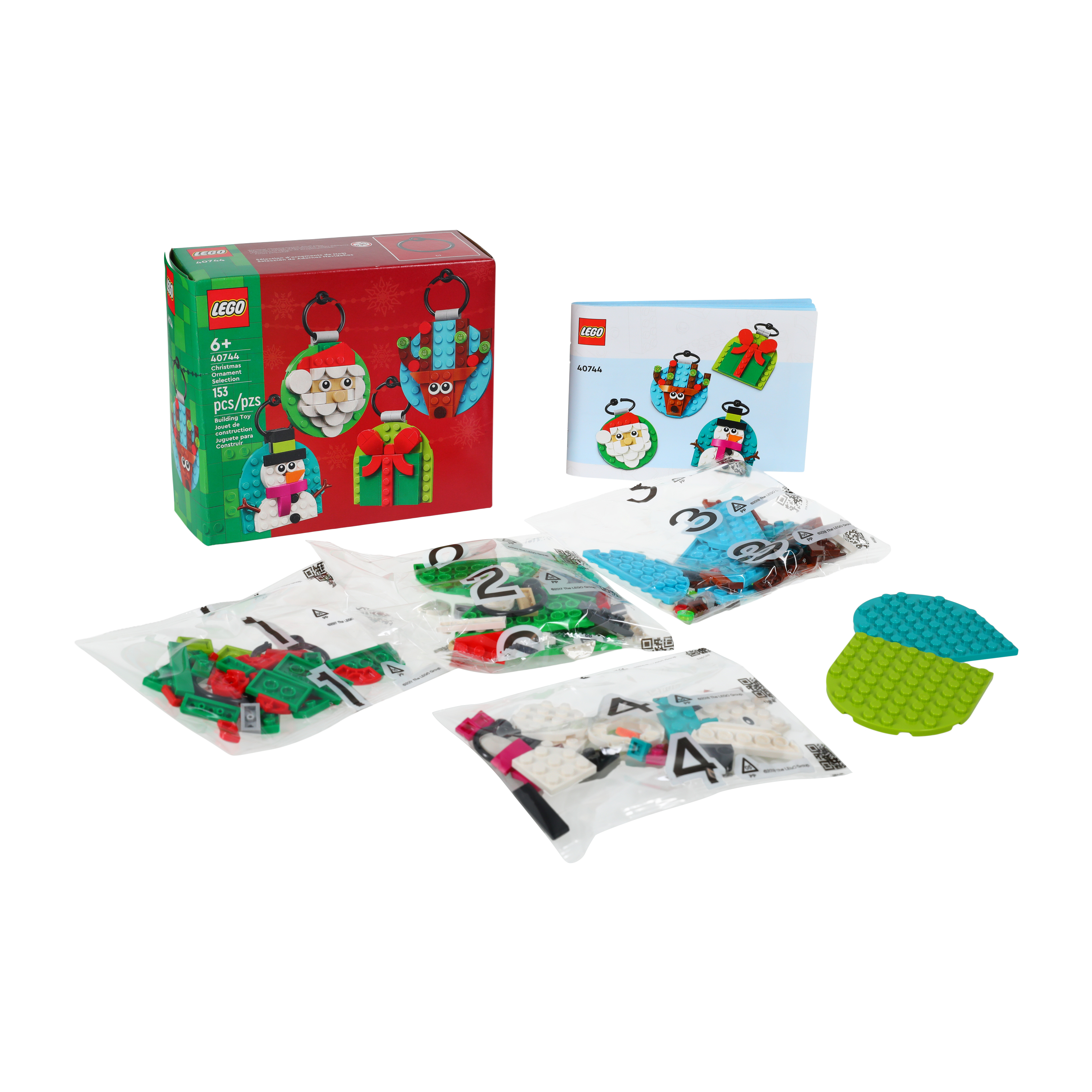LEGO® Christmas Ornament Selection Building Toy Set