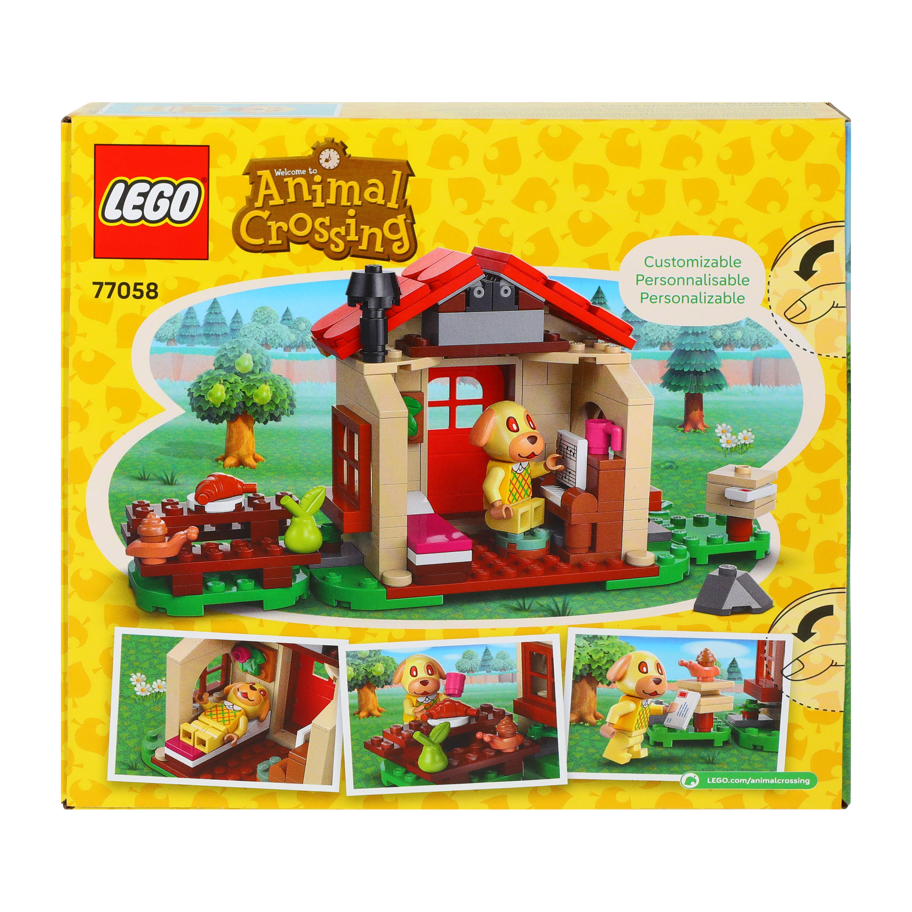 LEGO® Animal Crossing Goldie's Cozy House Building Toy Set