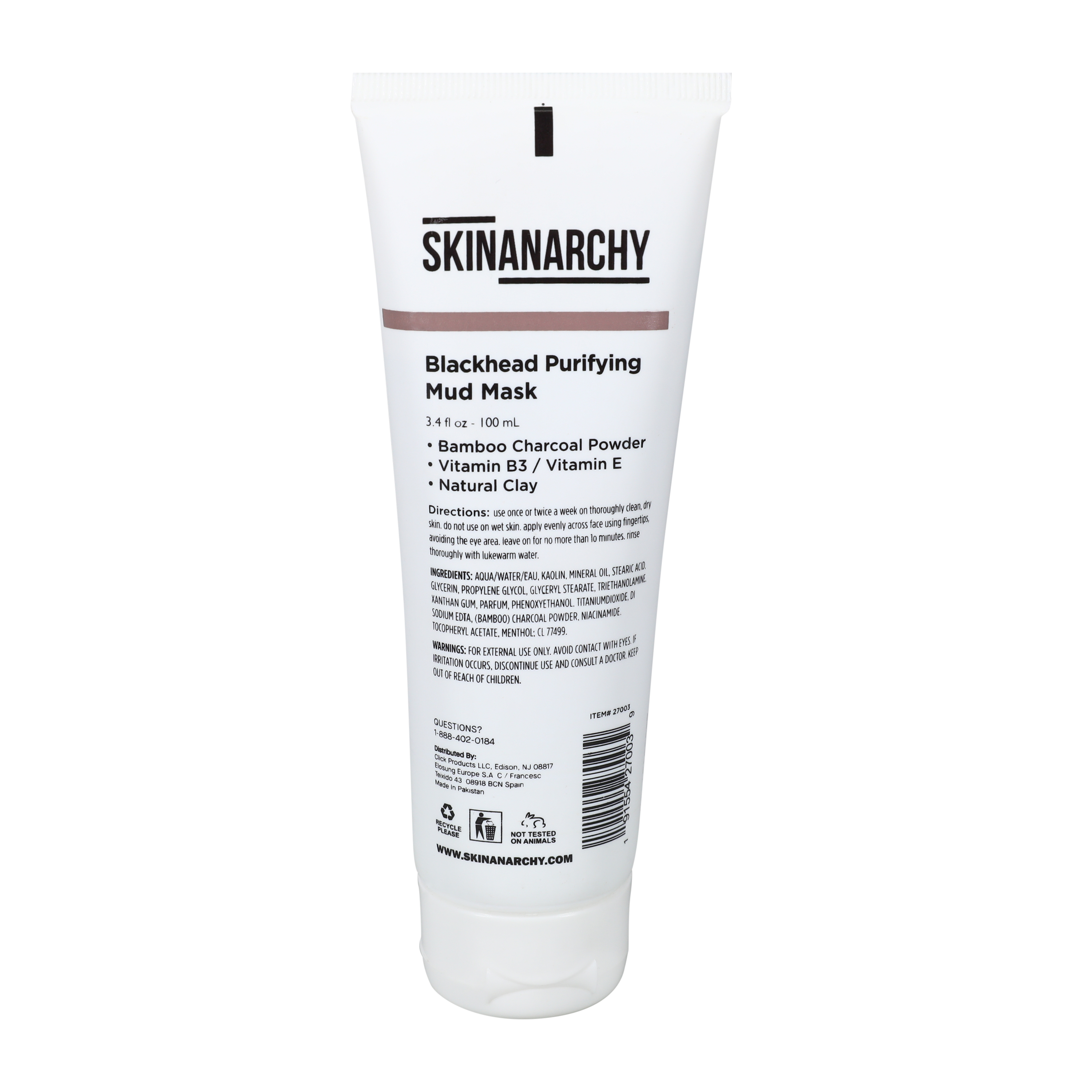 Skin Anarchy Blackhead Purifying Mud Mask