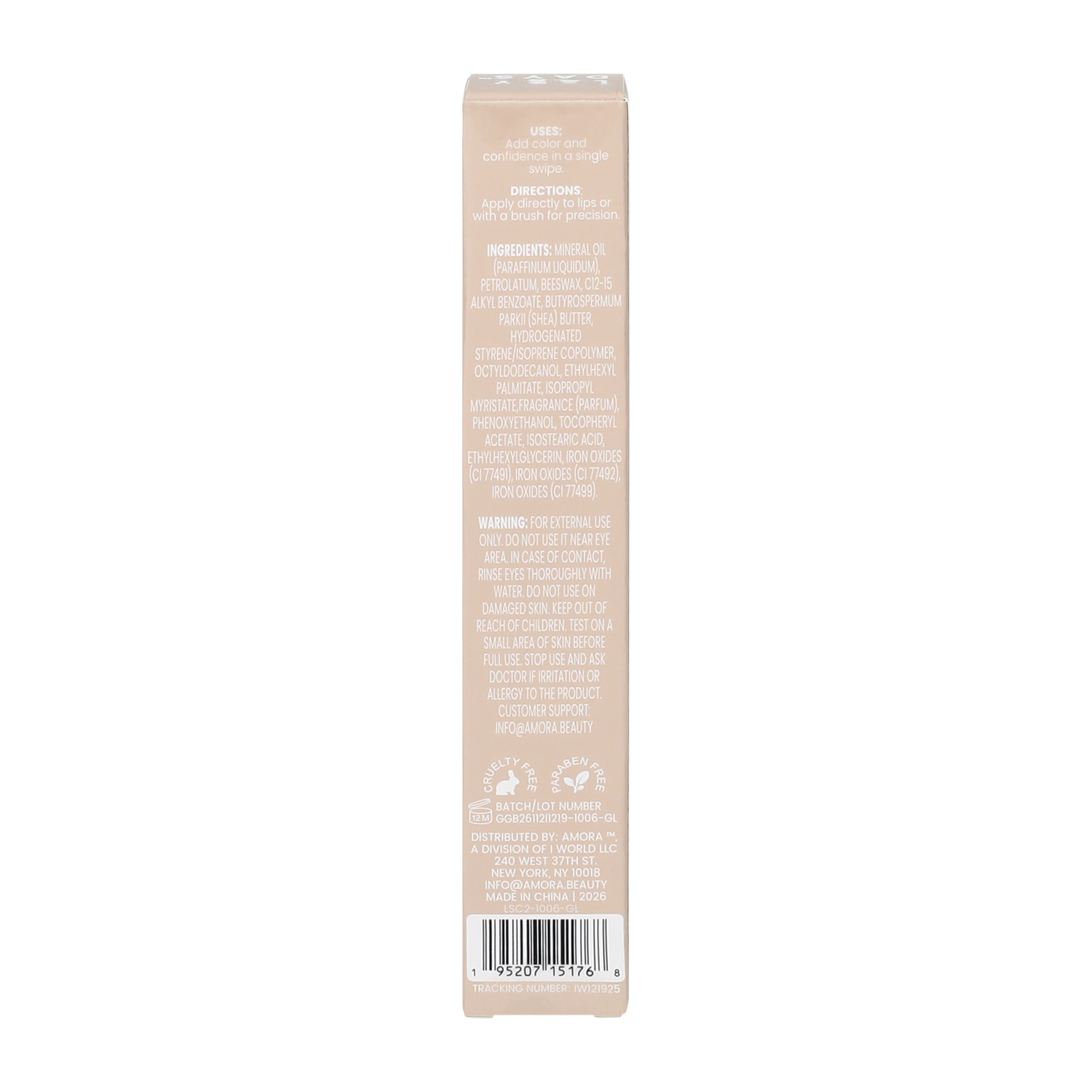 Lazy Days™ Caramel Swirl Scented Lip Tint 0.5oz