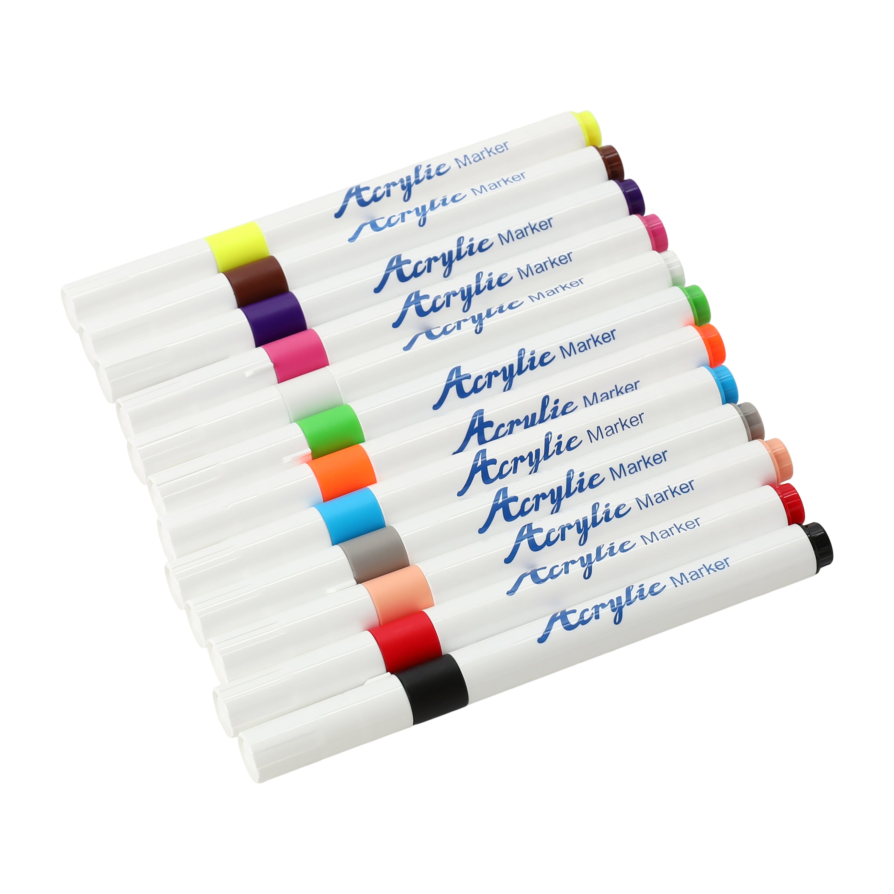 Marcadores Acrilicos 12 Colores Vibrantes 3