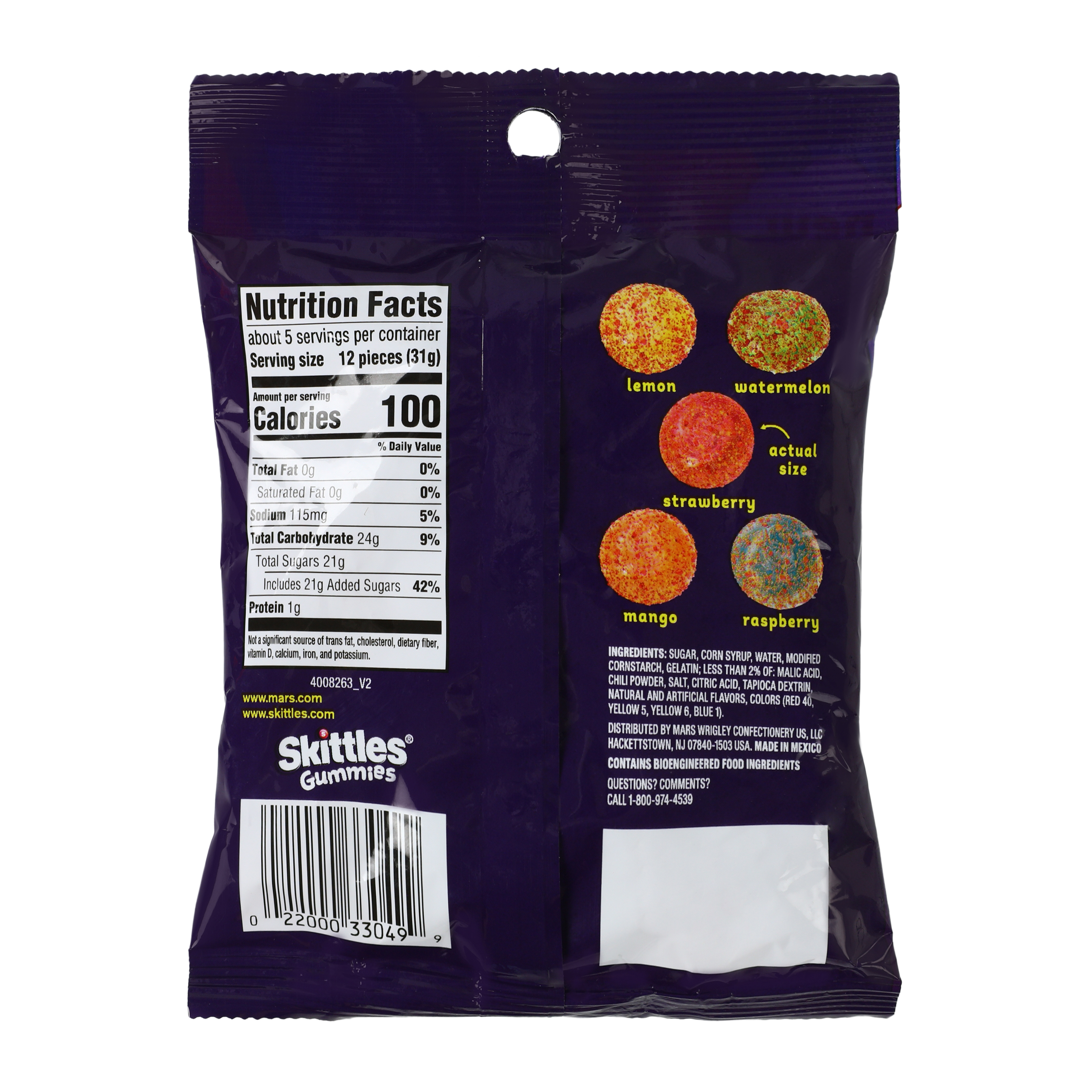 Skittles® Gummies Fuego Candy 5.8oz