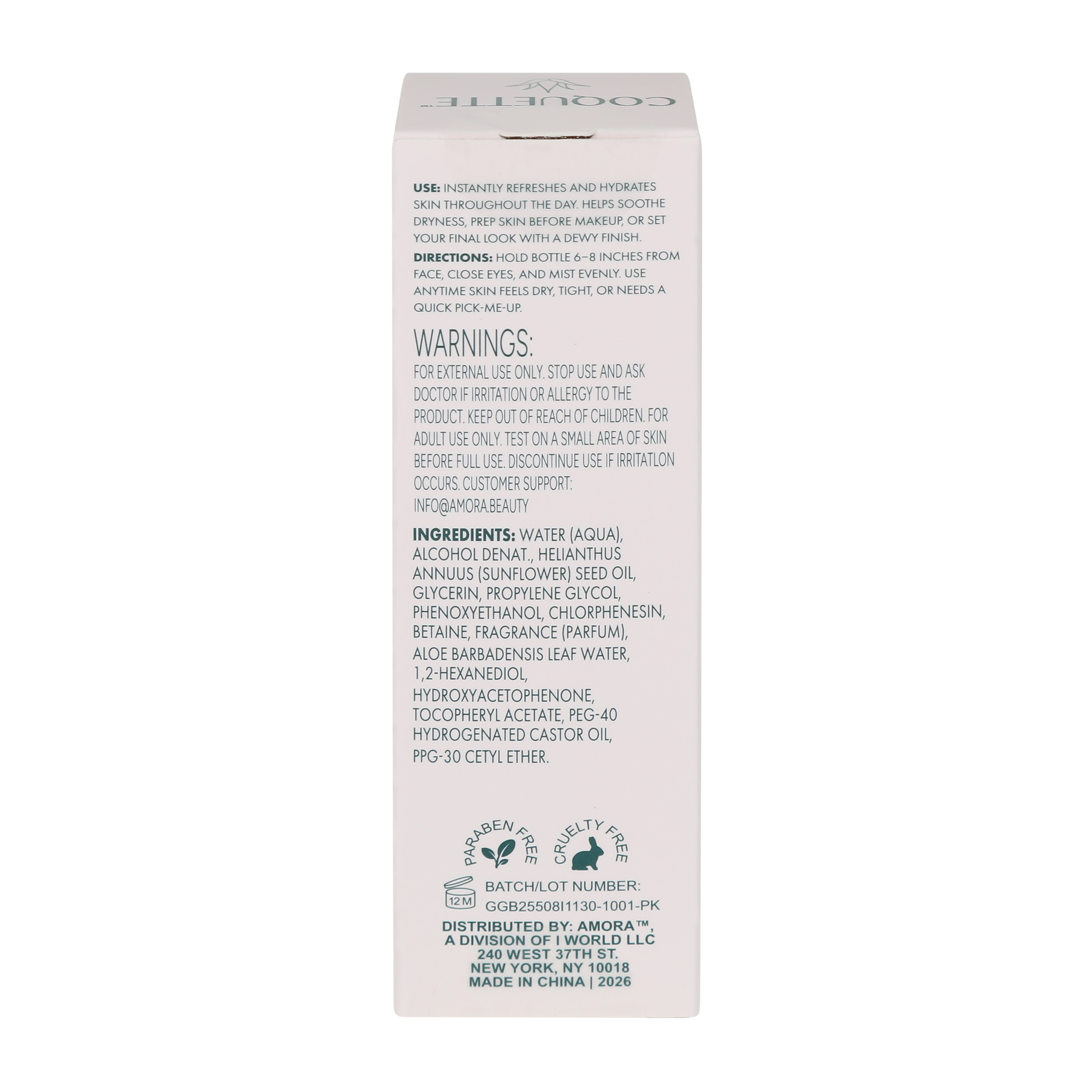 Coquette™ Hydrating Face Mist 1.6oz