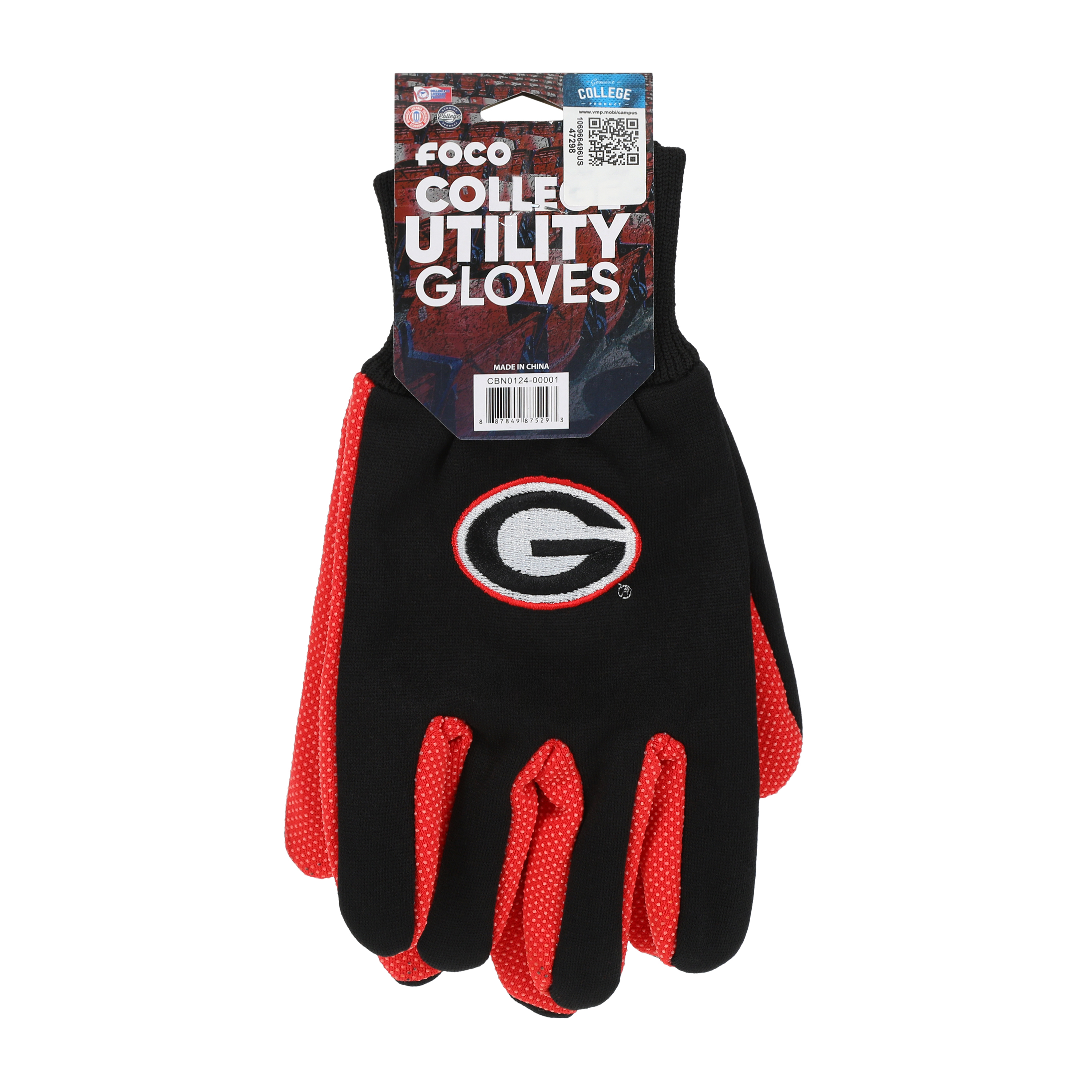 NCAA Georgia Bulldogs Logo Gloves