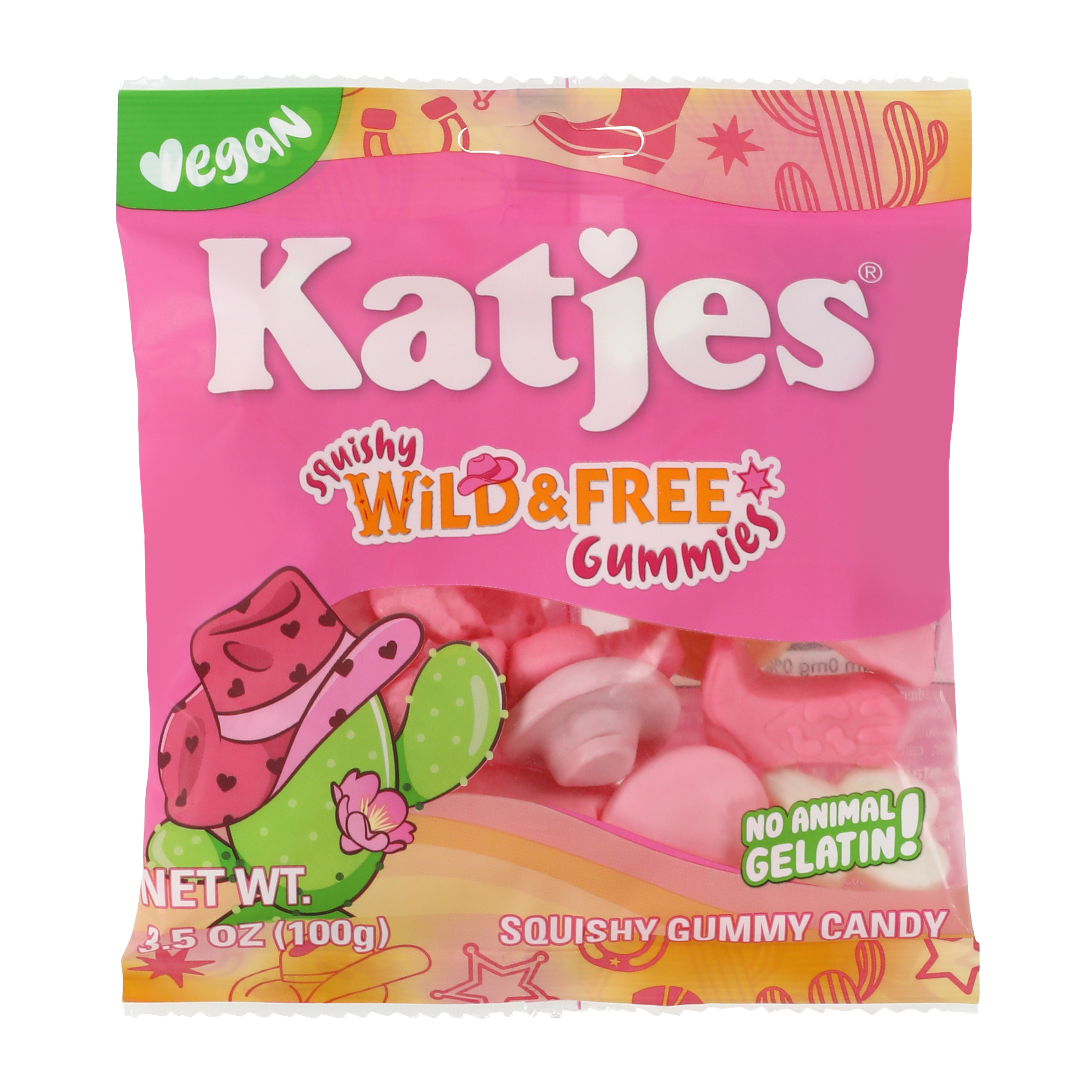 Katjes® Squishy Wild & Free Gummies 3.5oz