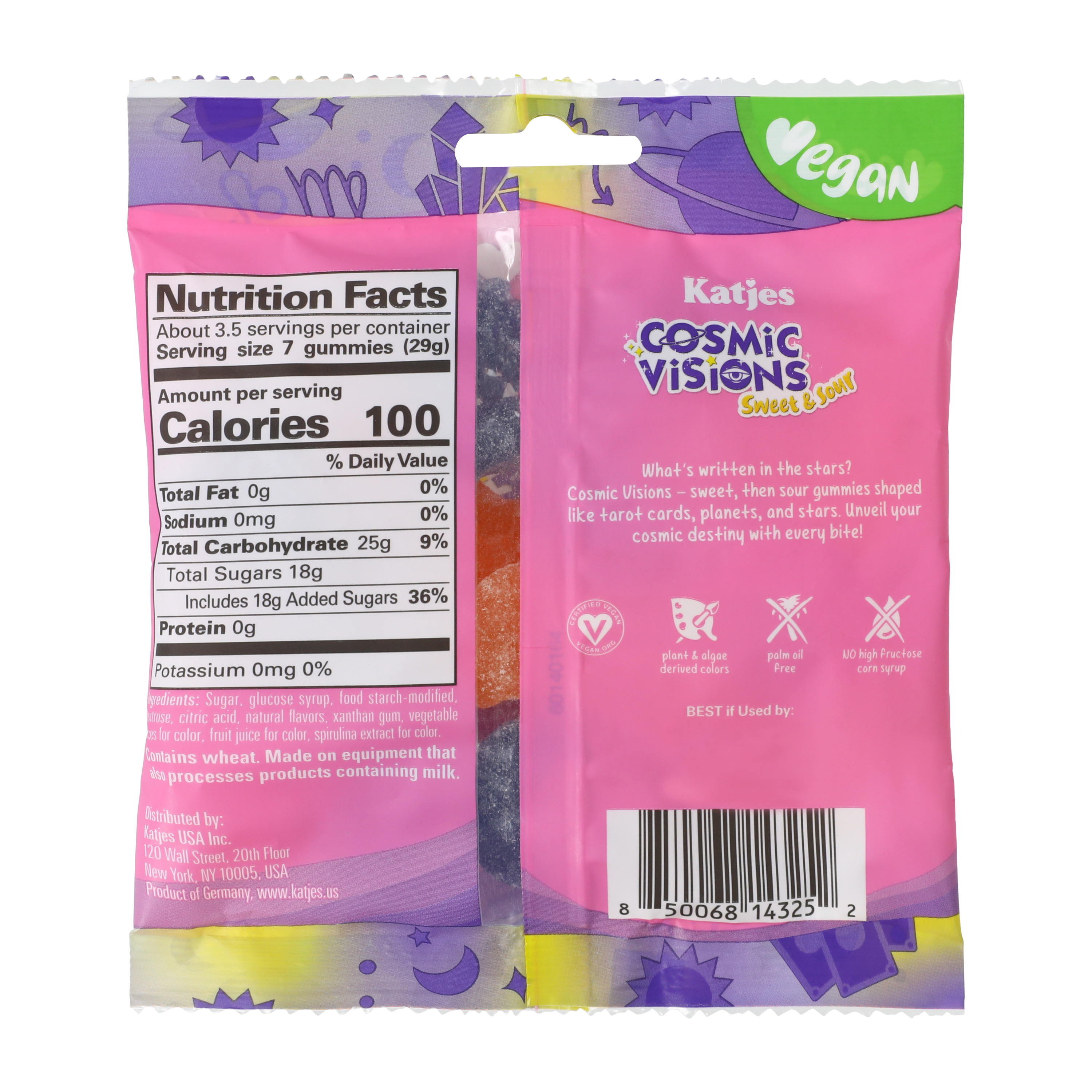 Katjes® Cosmic Visions Gummy Candy 3.5oz