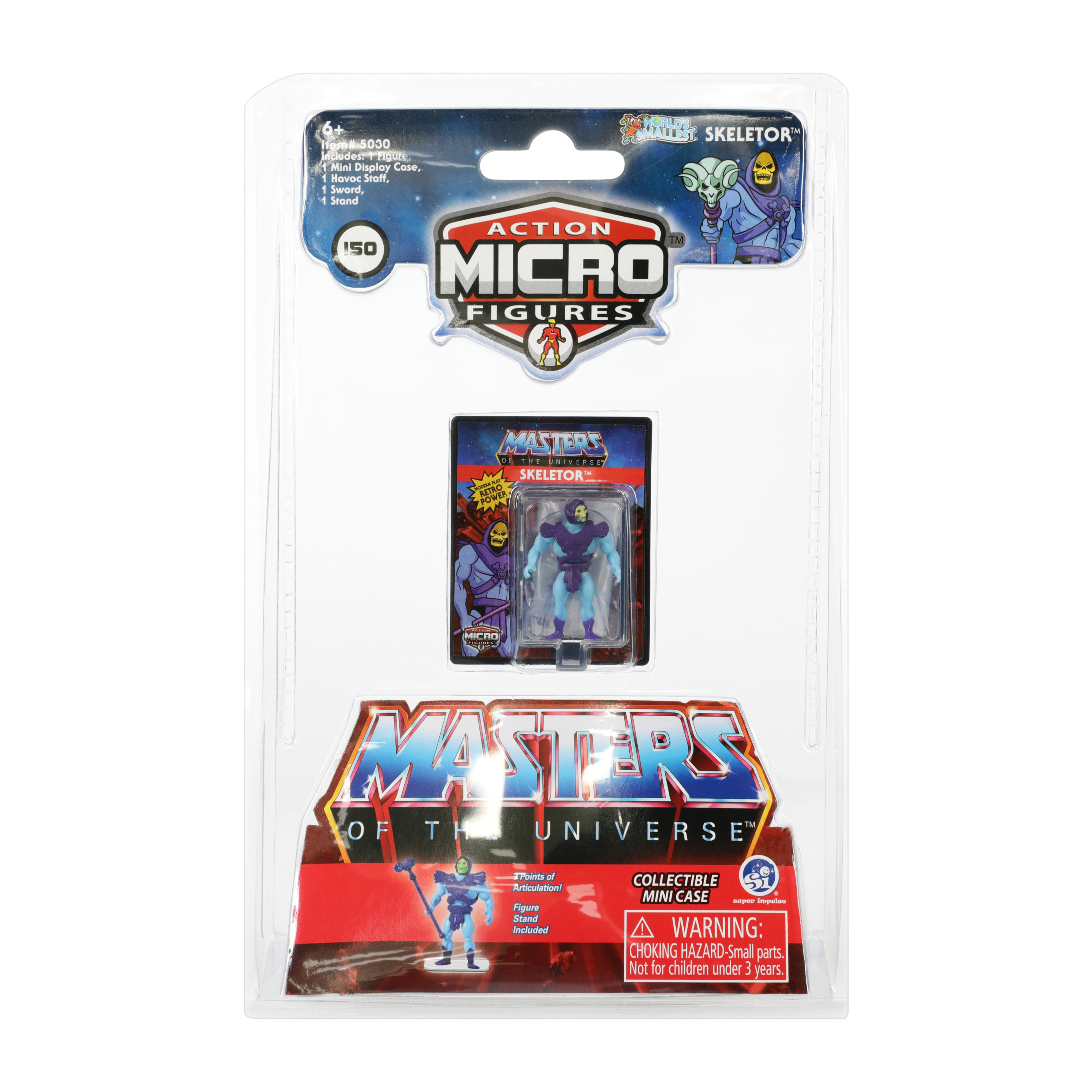 World's Smallest® Micro Figures™ Master Of The Universe™ Castke Grayskull™ Micro Action Figure