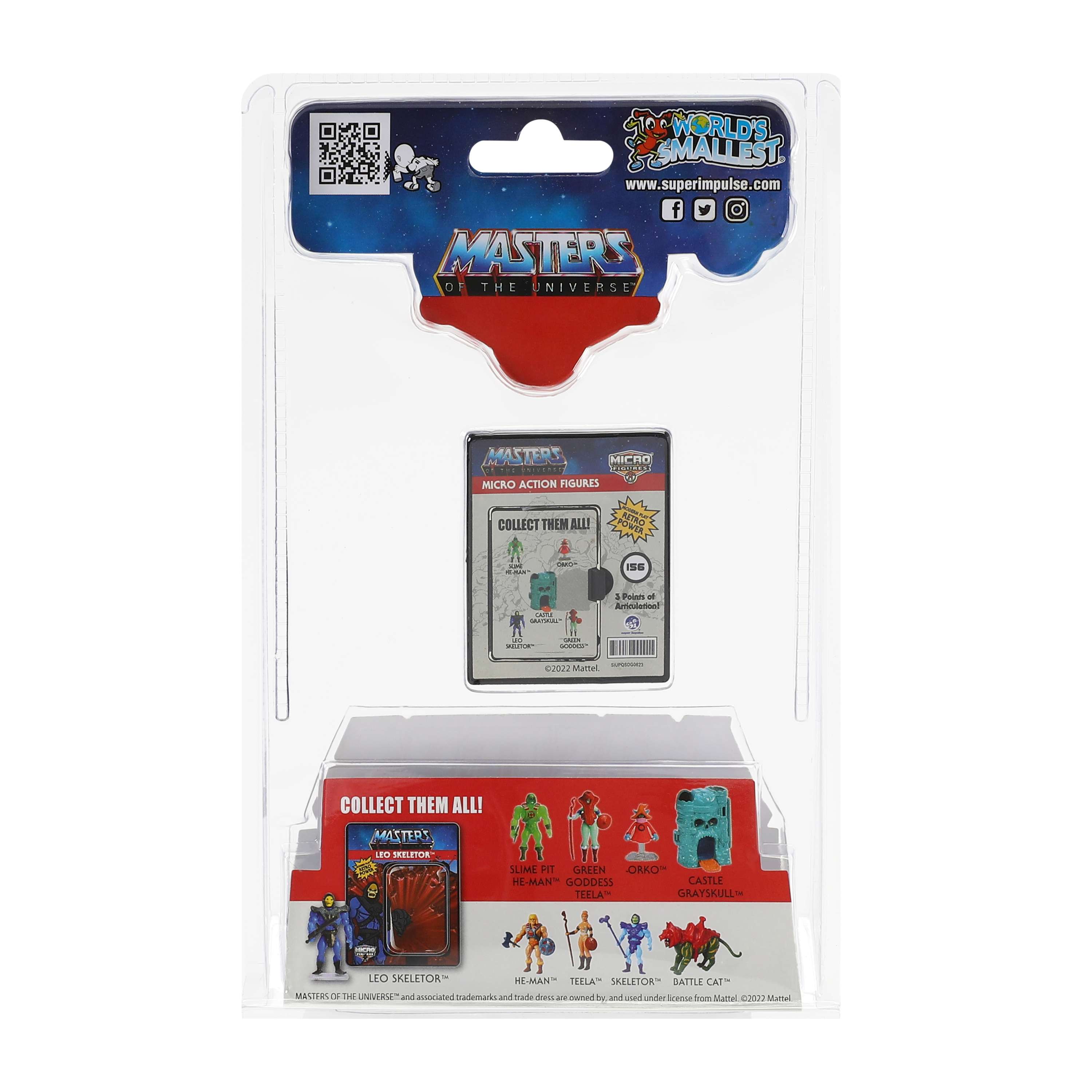 World's Smallest® Micro Figures™ Master Of The Universe™ Castke Grayskull™ Action Figure