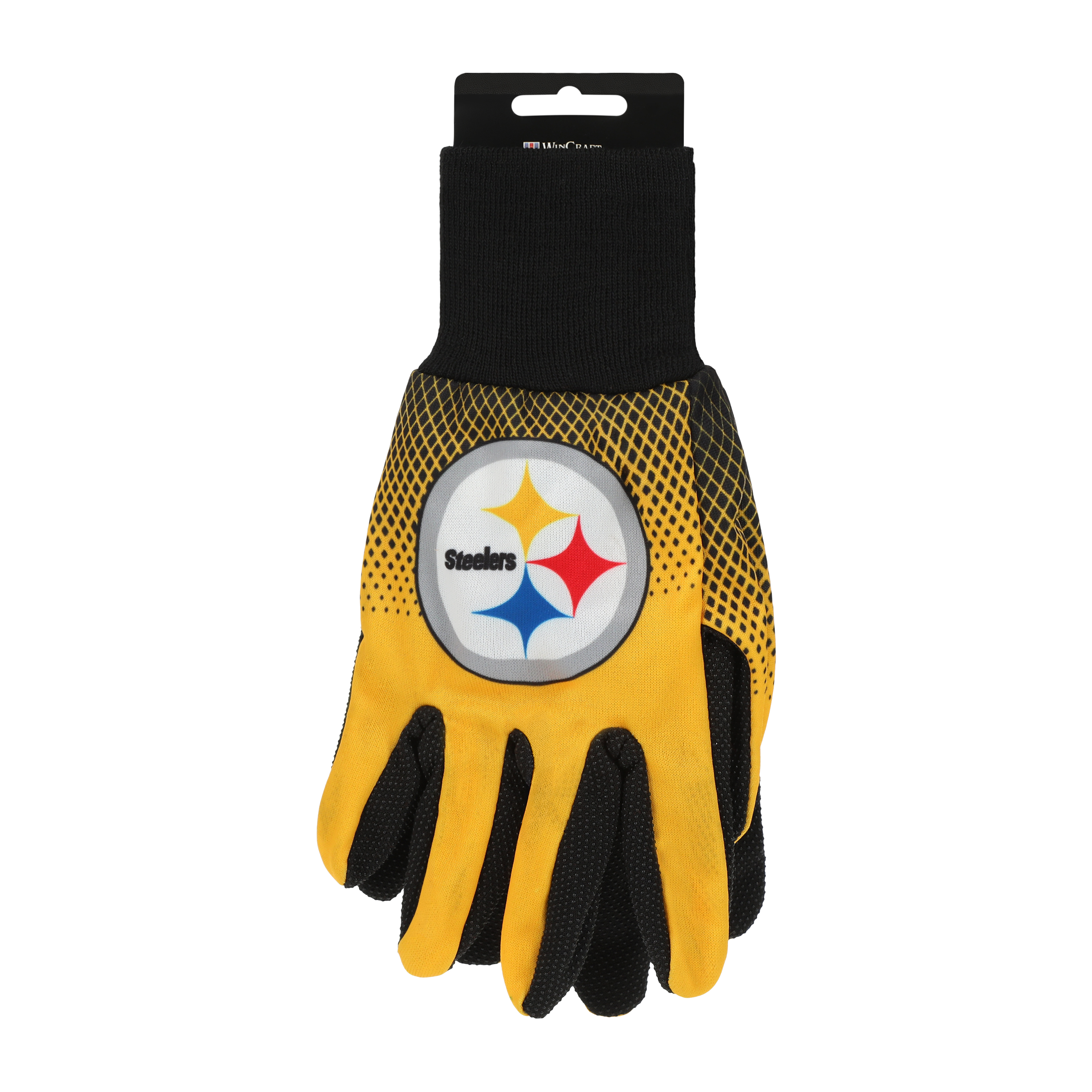 NFL Pittsburgh Steelers Gradient Dot Logo Gloves