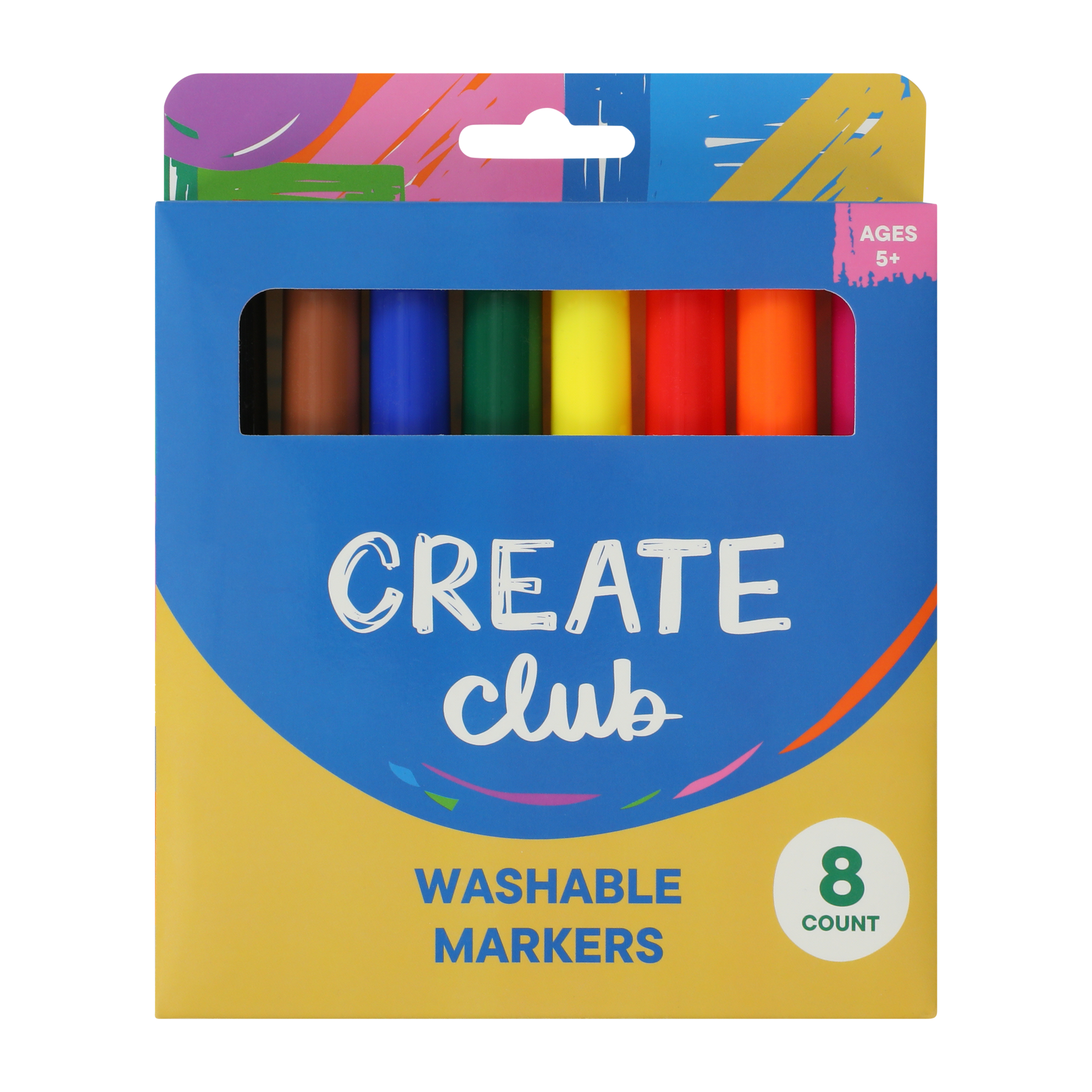 Create Club Washable Markers -Pack
