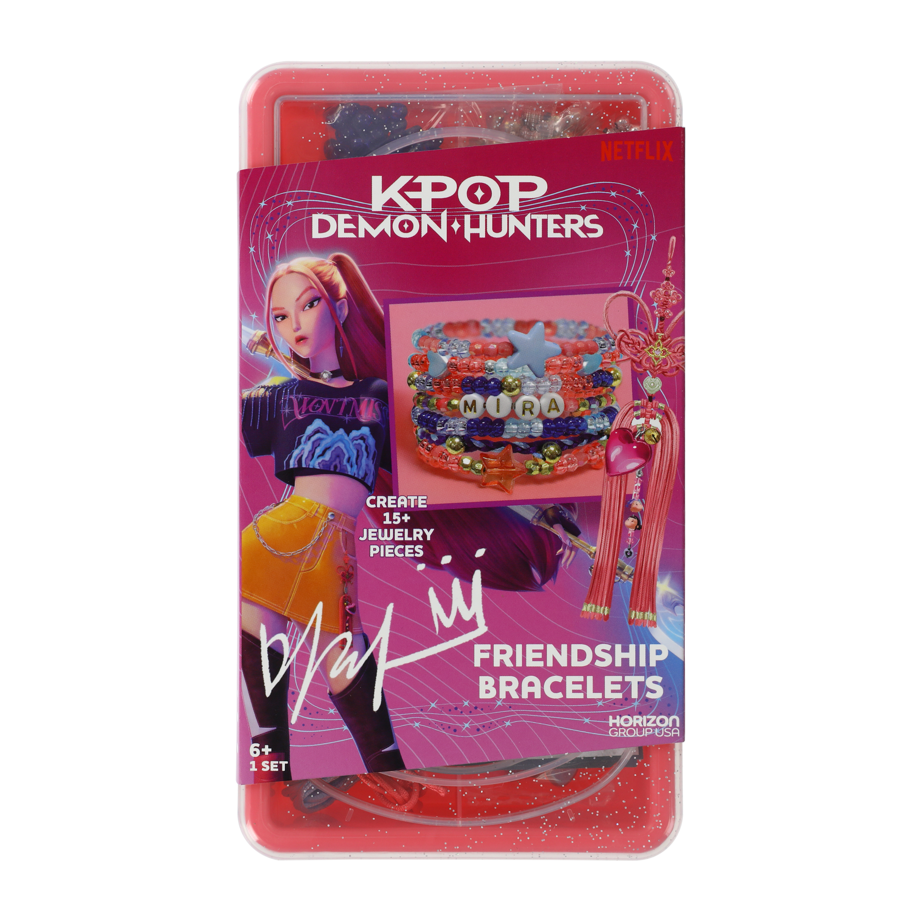 K-Pop Demon Hunters Mira Friendship Bracelets Set