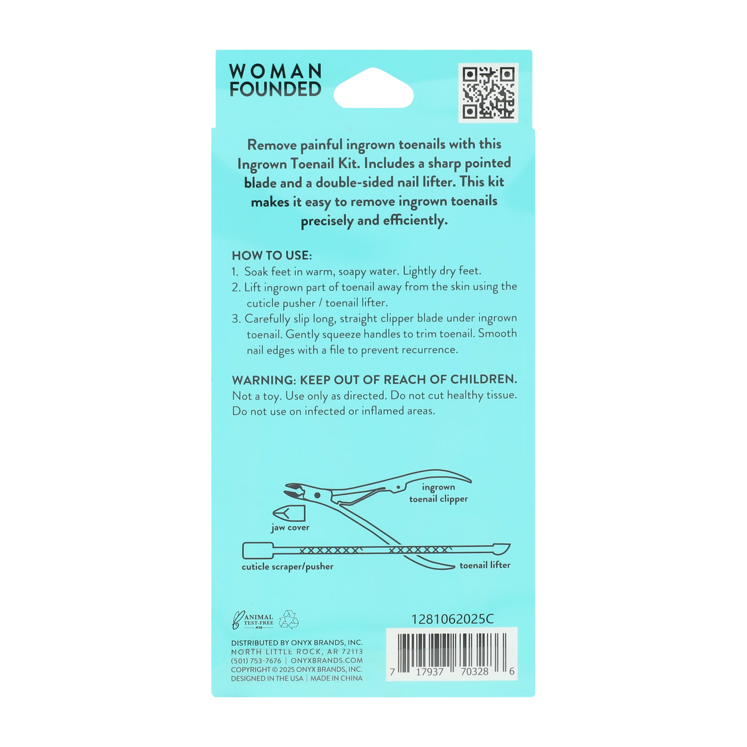 Onyx Professional® Ingrown Toenail Kit 3-Pieces