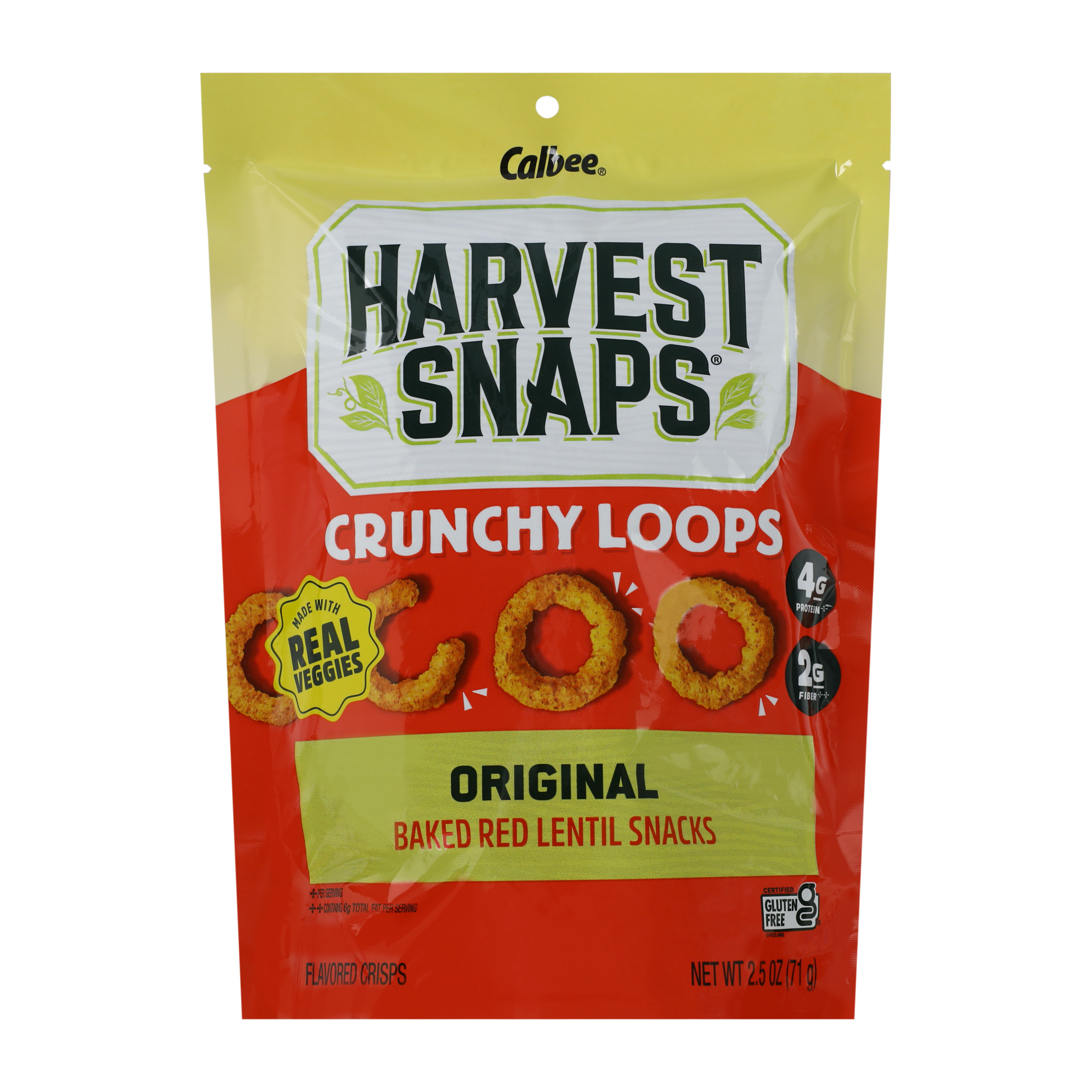 Calbee® Harvest Snaps® Crunchy Loops Original 2.5oz
