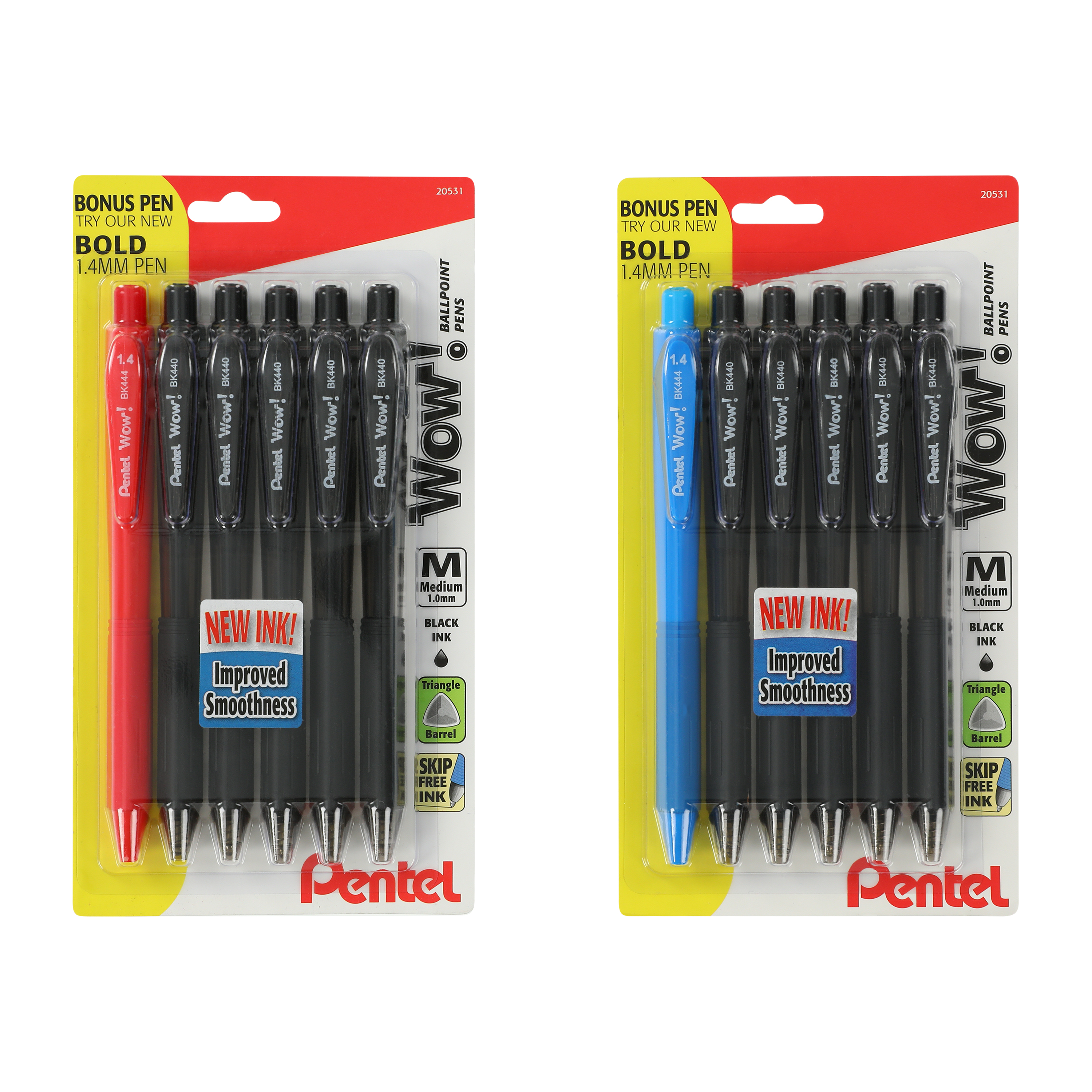 Pentel® Wow! Ballpoint Pens 6-Pack