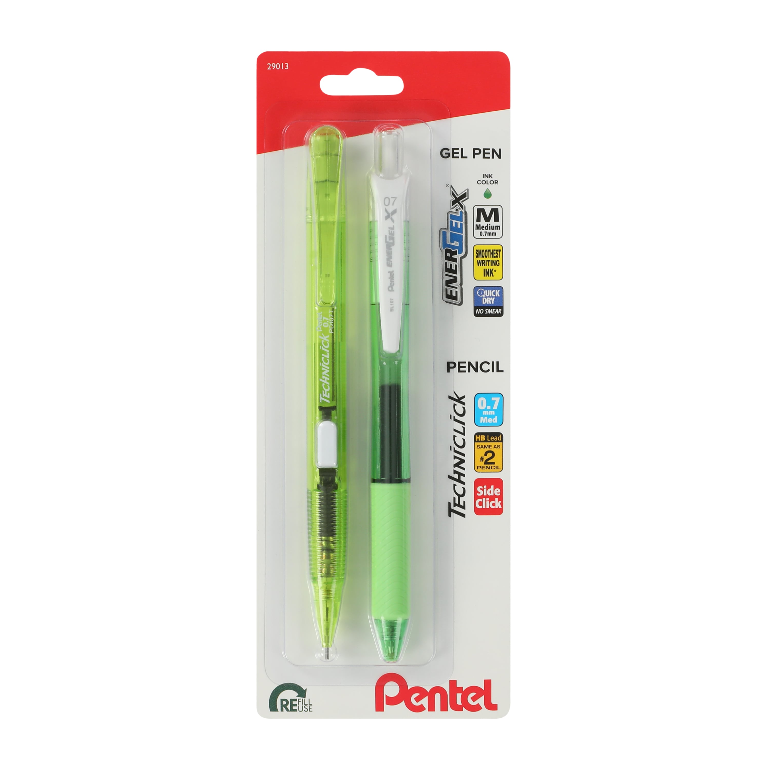 Pentel® Pen & Pencil 2-Pack