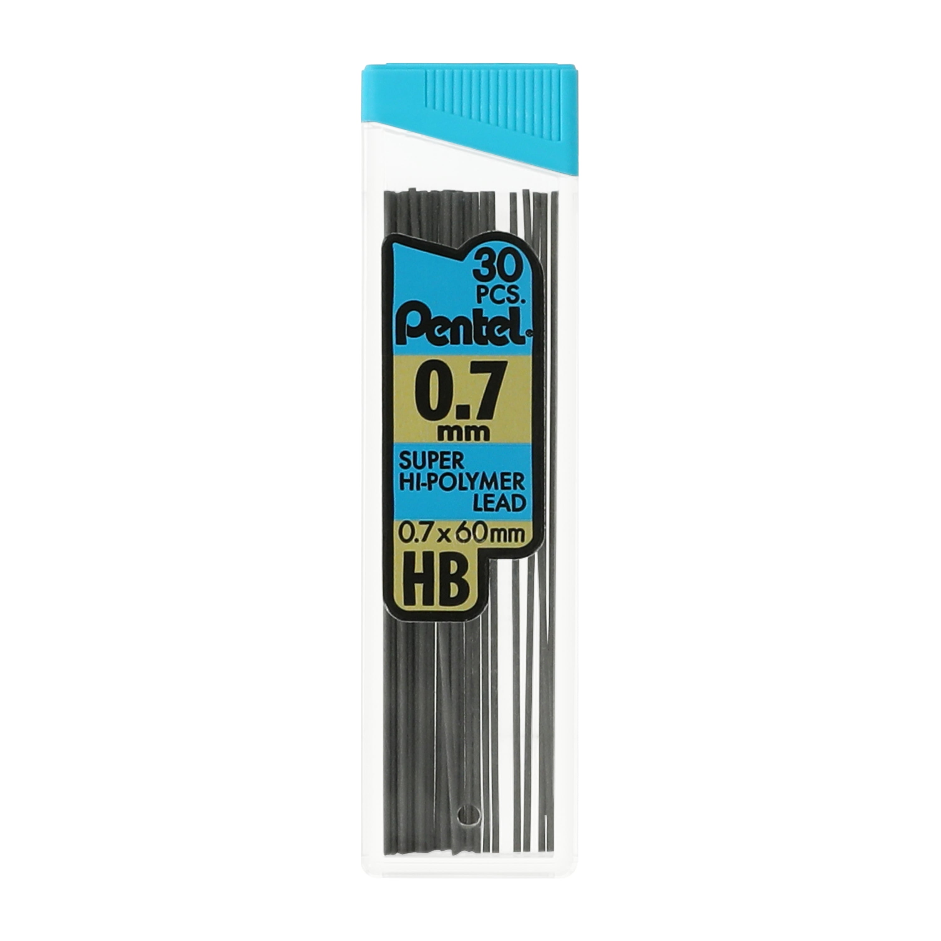 Pentel® Super Hi-Polymer Lead 0.7mm 30-Pack