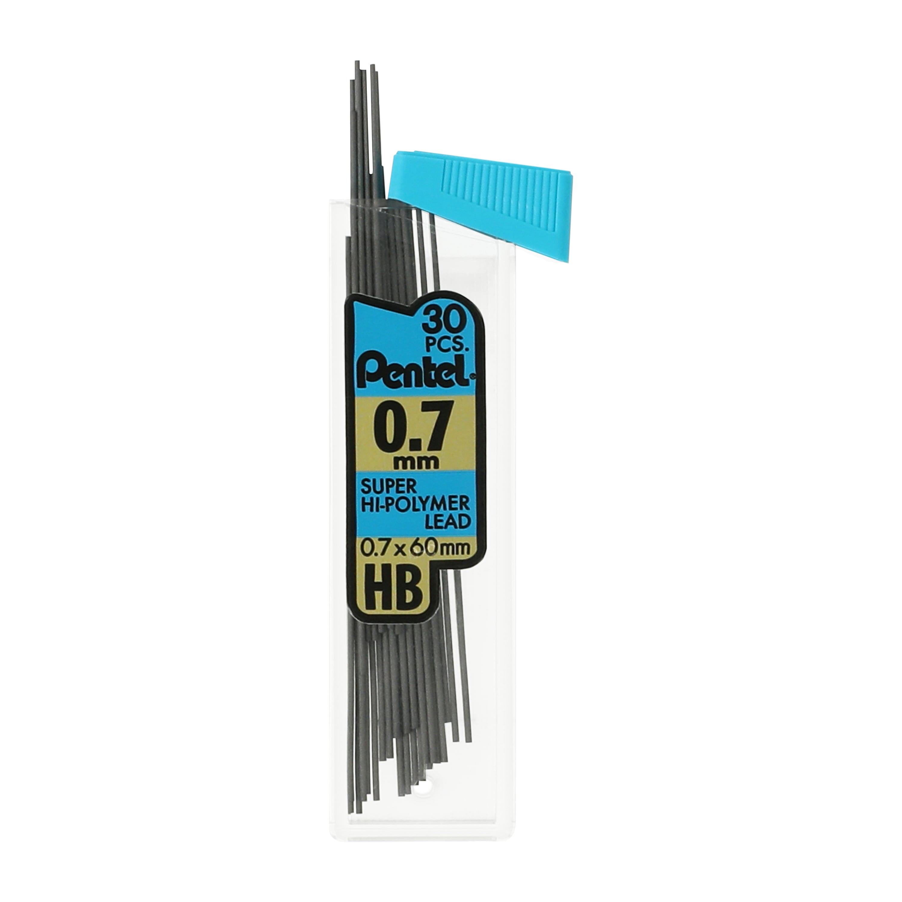 Pentel® Super Hi-Polymer Lead 0.7mm 30-Pack