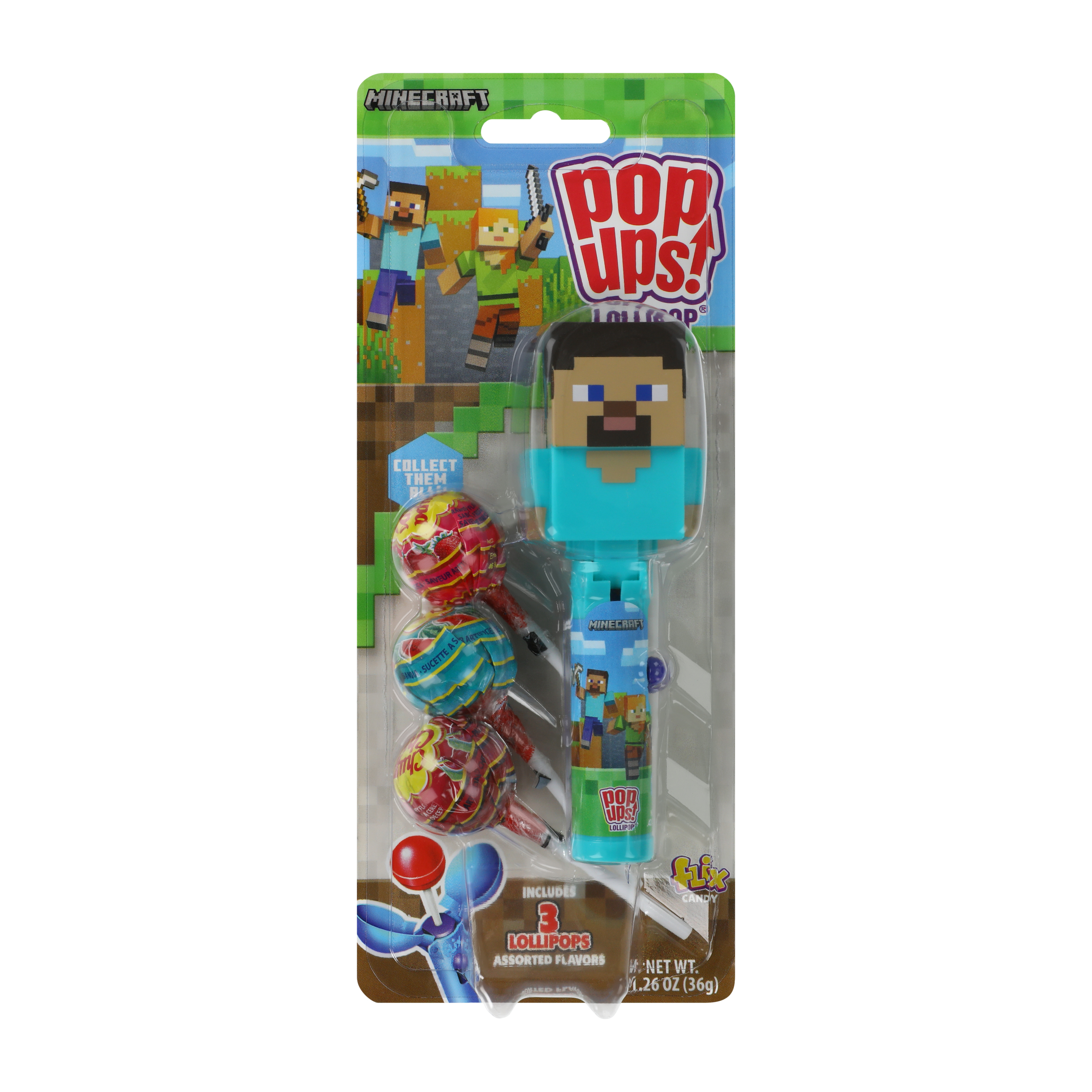 Minecraft Pop Ups!® Candy Set 1.2oz