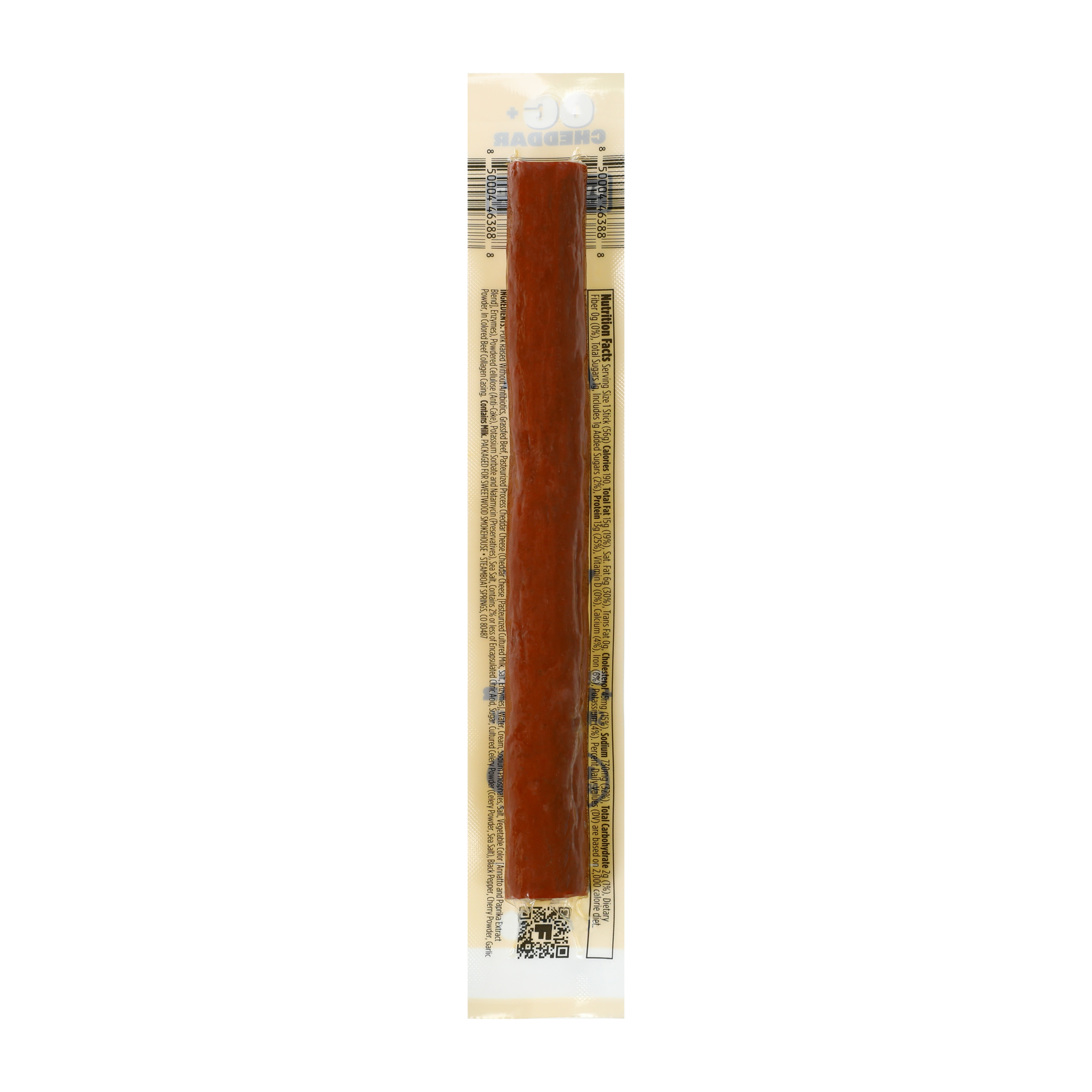 Sweetwood Smoke & Co.™ Fatty OG+Cheddar Smoked Meat Stick 2oz