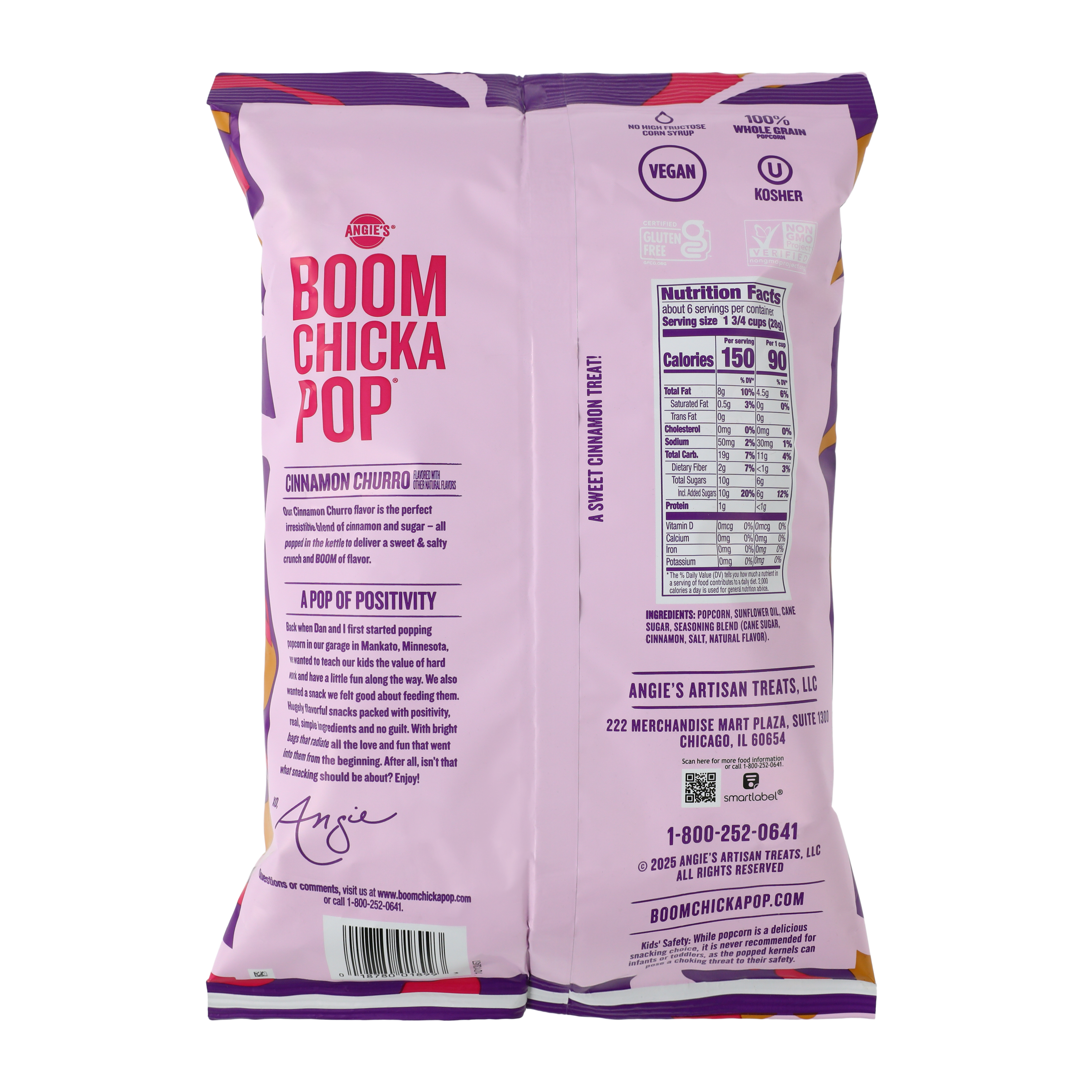 Angie's® Boom Chicka Pop® Cinnamon Churro Popcorn 6oz