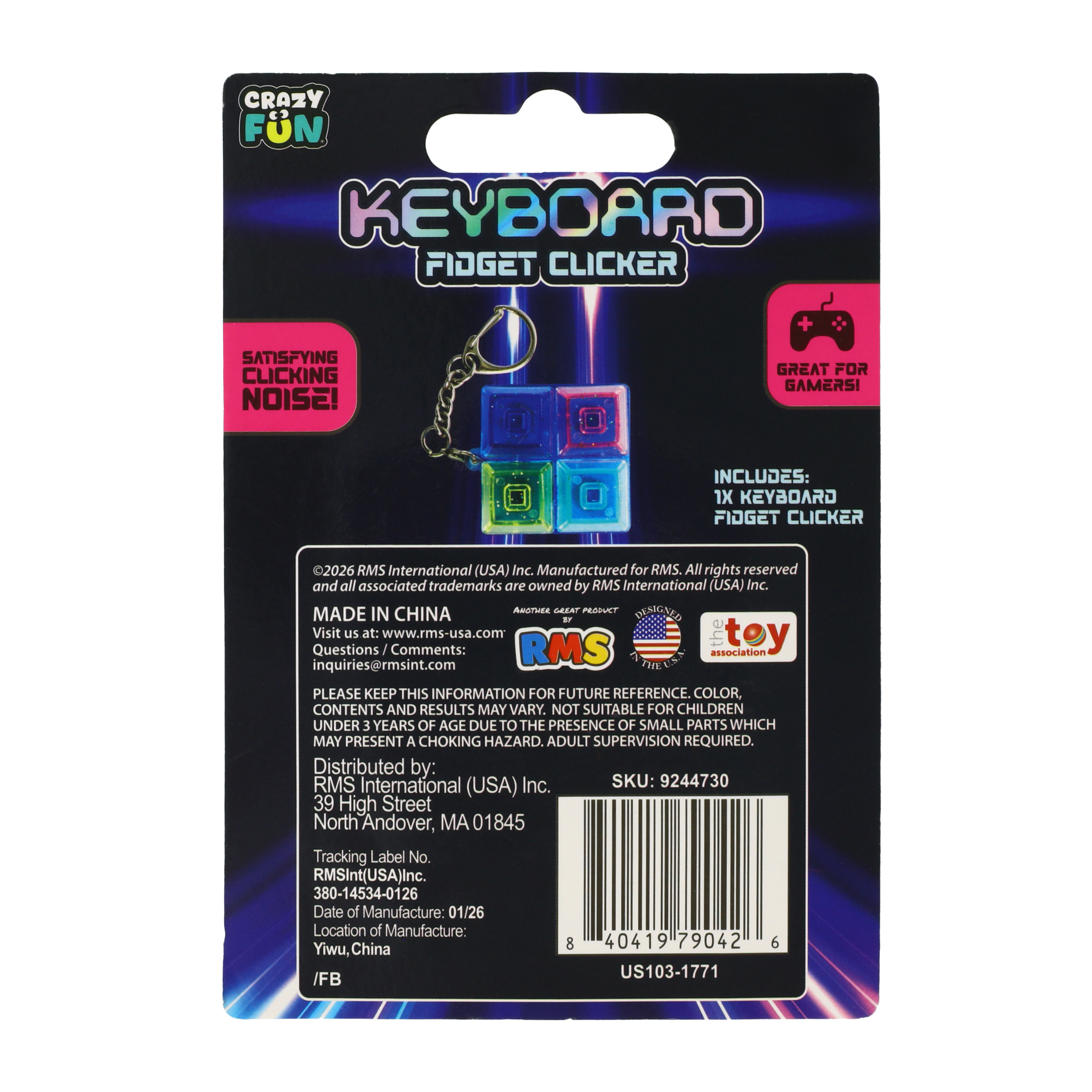 Keyboard Fidget Clicker