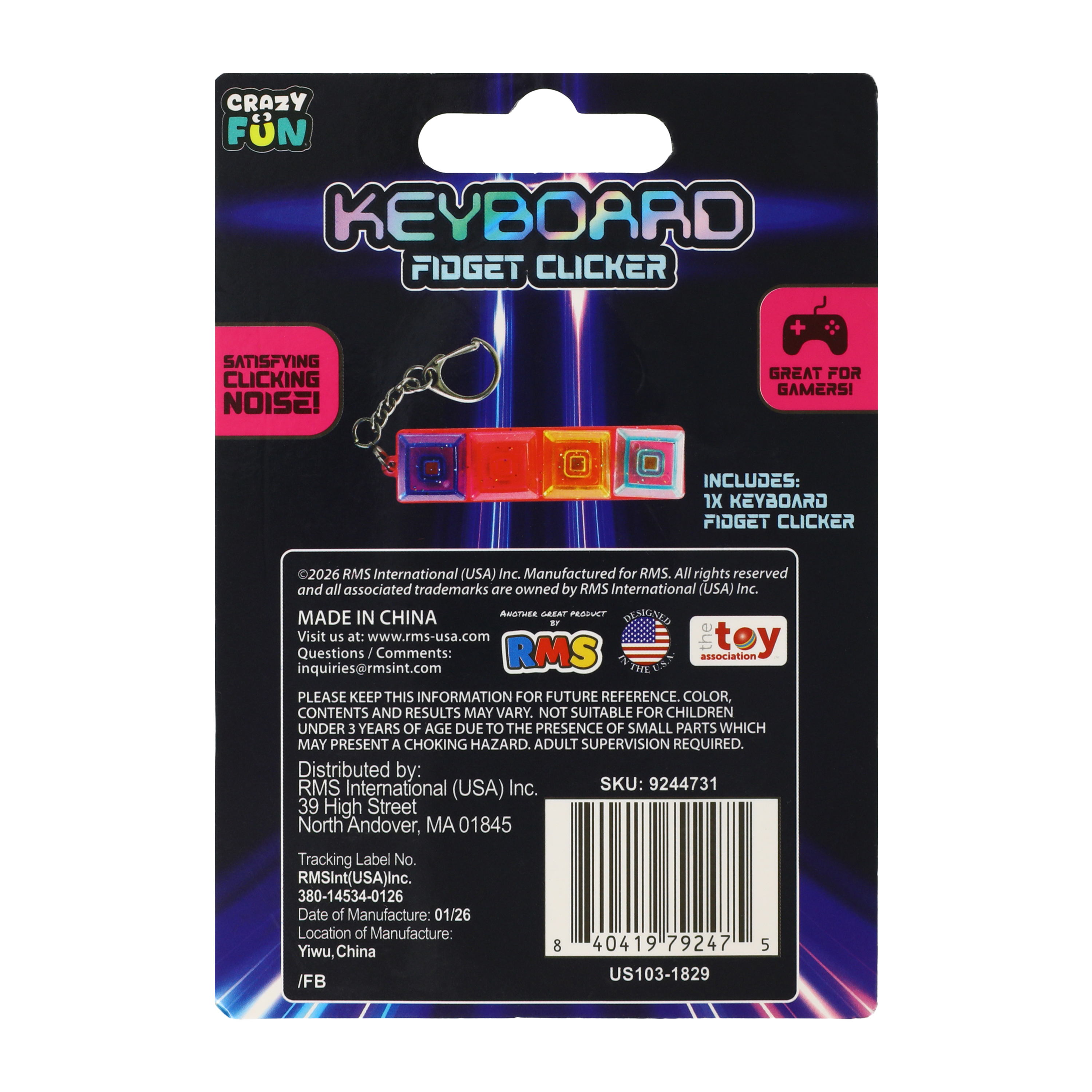 Keyboard Fidget Clicker
