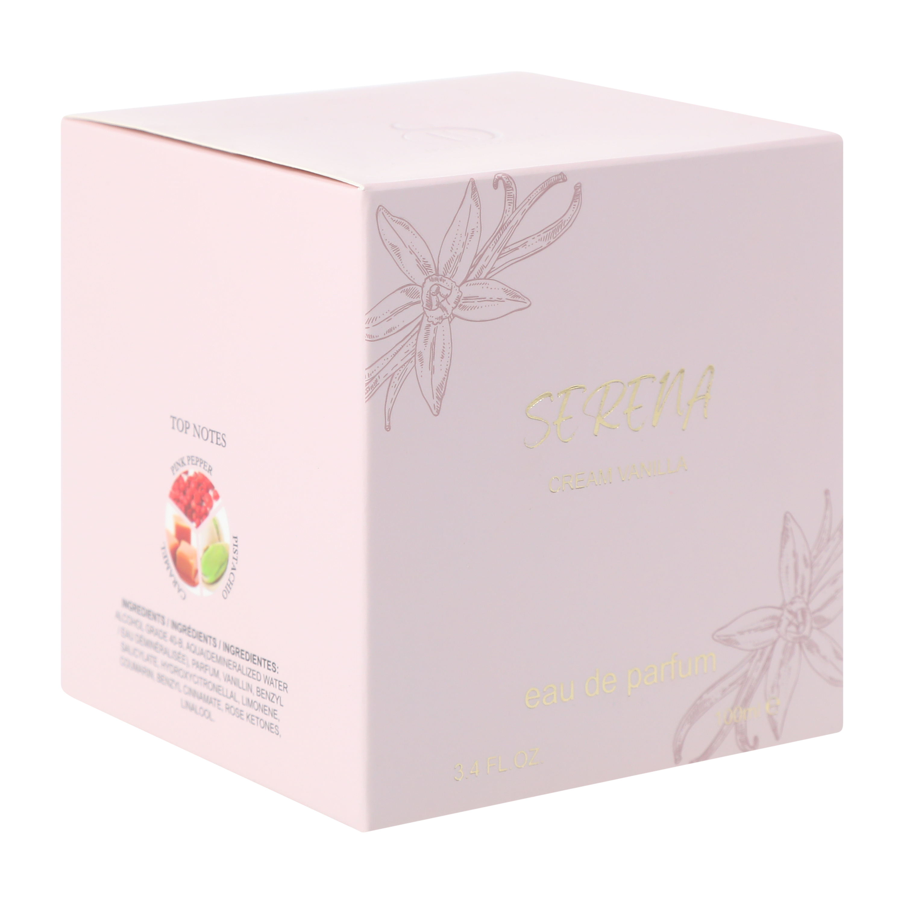 Serena Cream Vanilla Eau De Parfum 3.4oz
