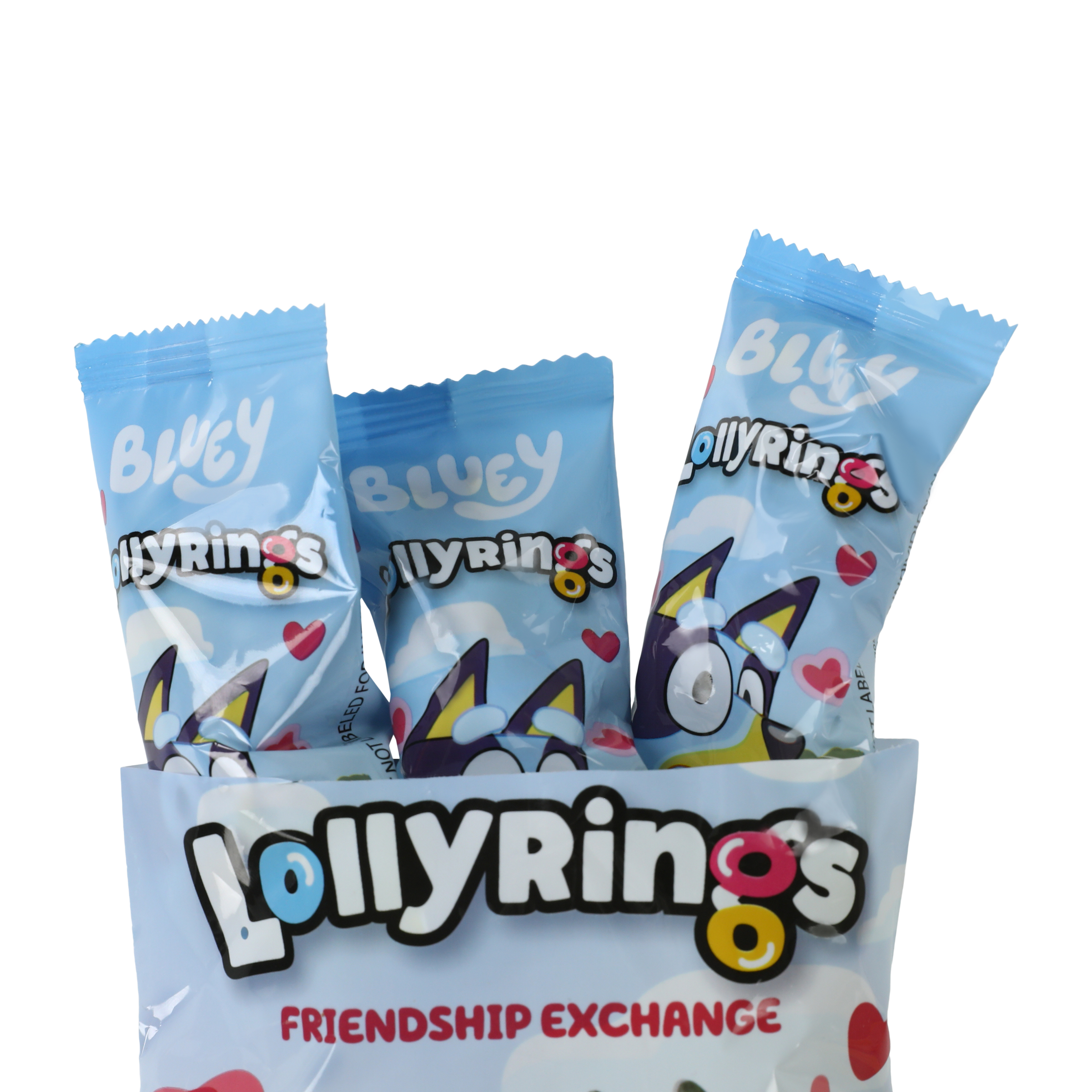 Bluey™ Lollyrings Flavored Candy Rings 2.1oz
