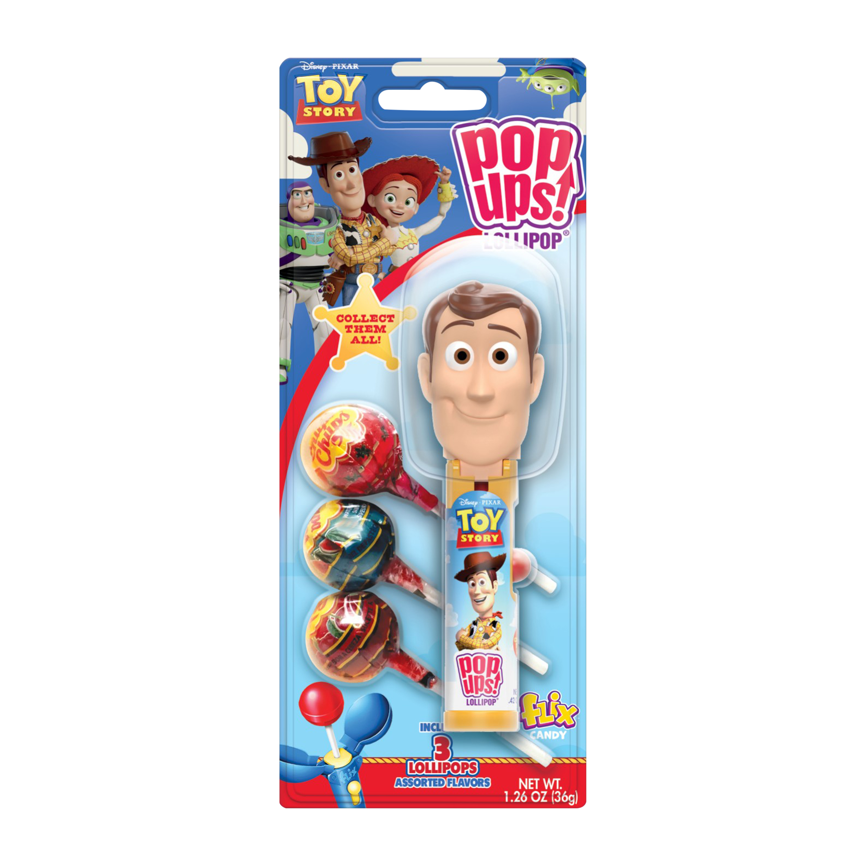 Disney PIXAR Toy Story Pop Ups!® Candy Set 1.2oz