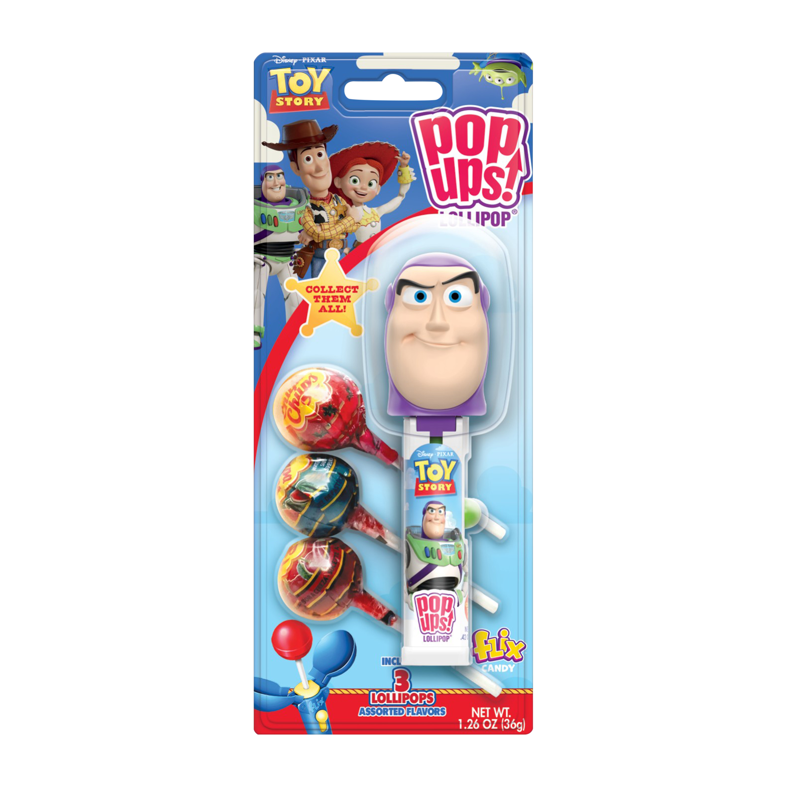 Disney PIXAR Toy Story Pop Ups!® Candy Set 1.2oz