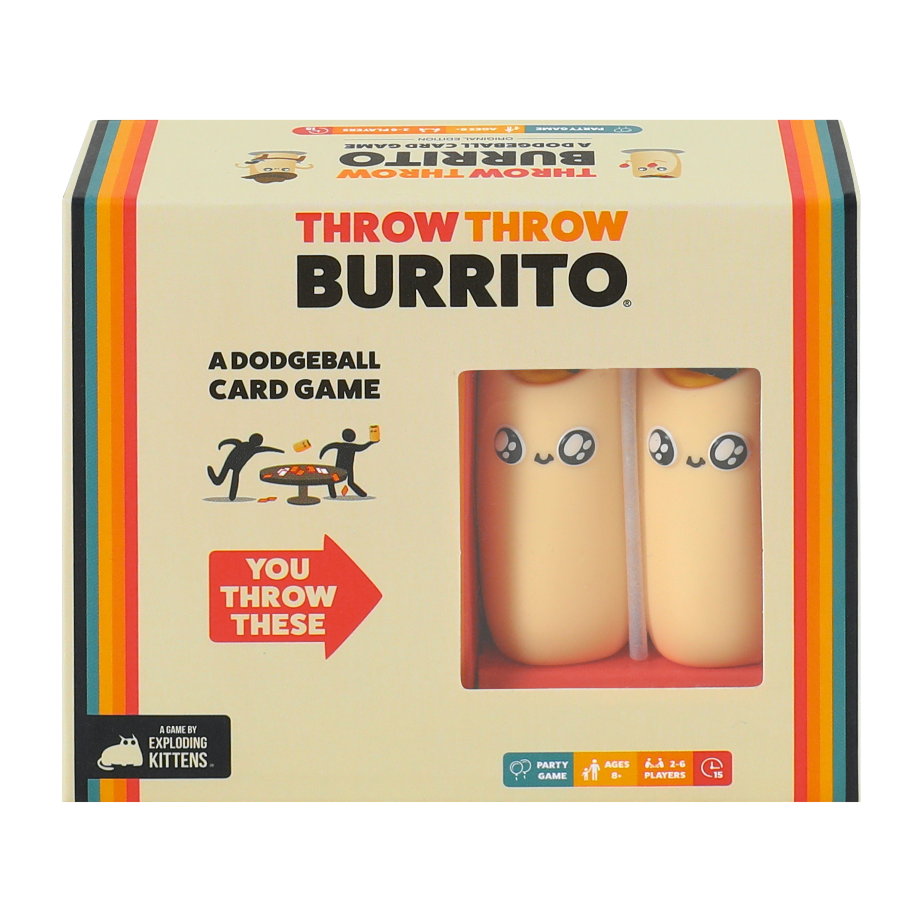 World's Smallest® Throw Throw Burrito™ A Dodge Ball Card Game