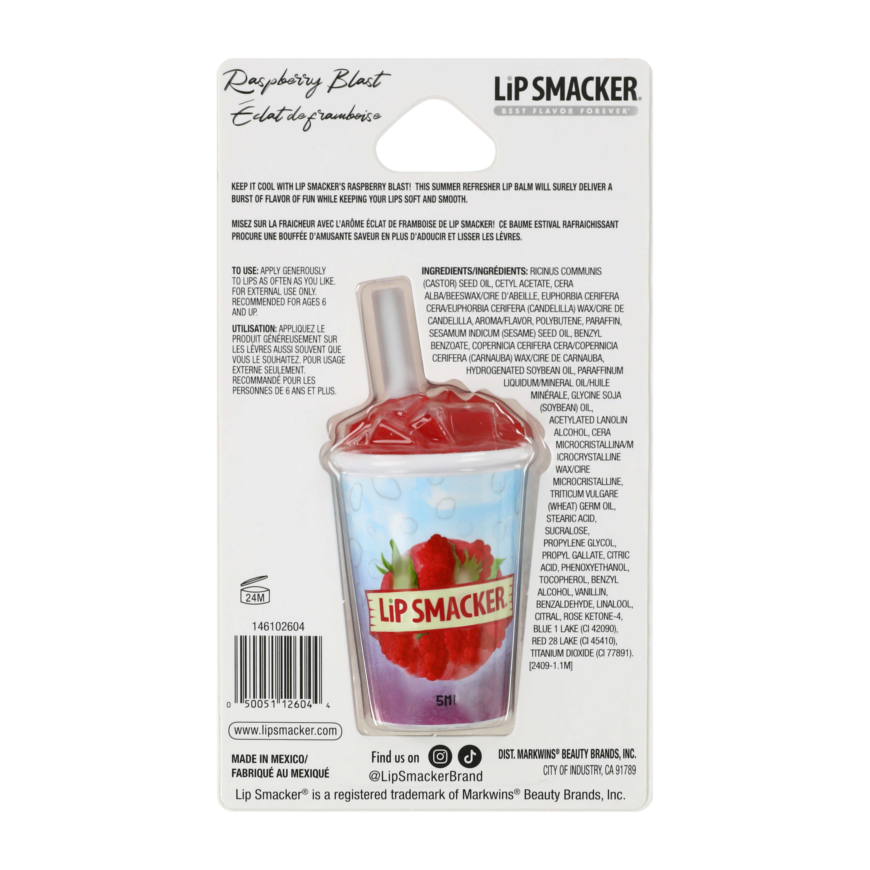 Lip Smacker® Raspberry Blast Lip Balm 0.2oz