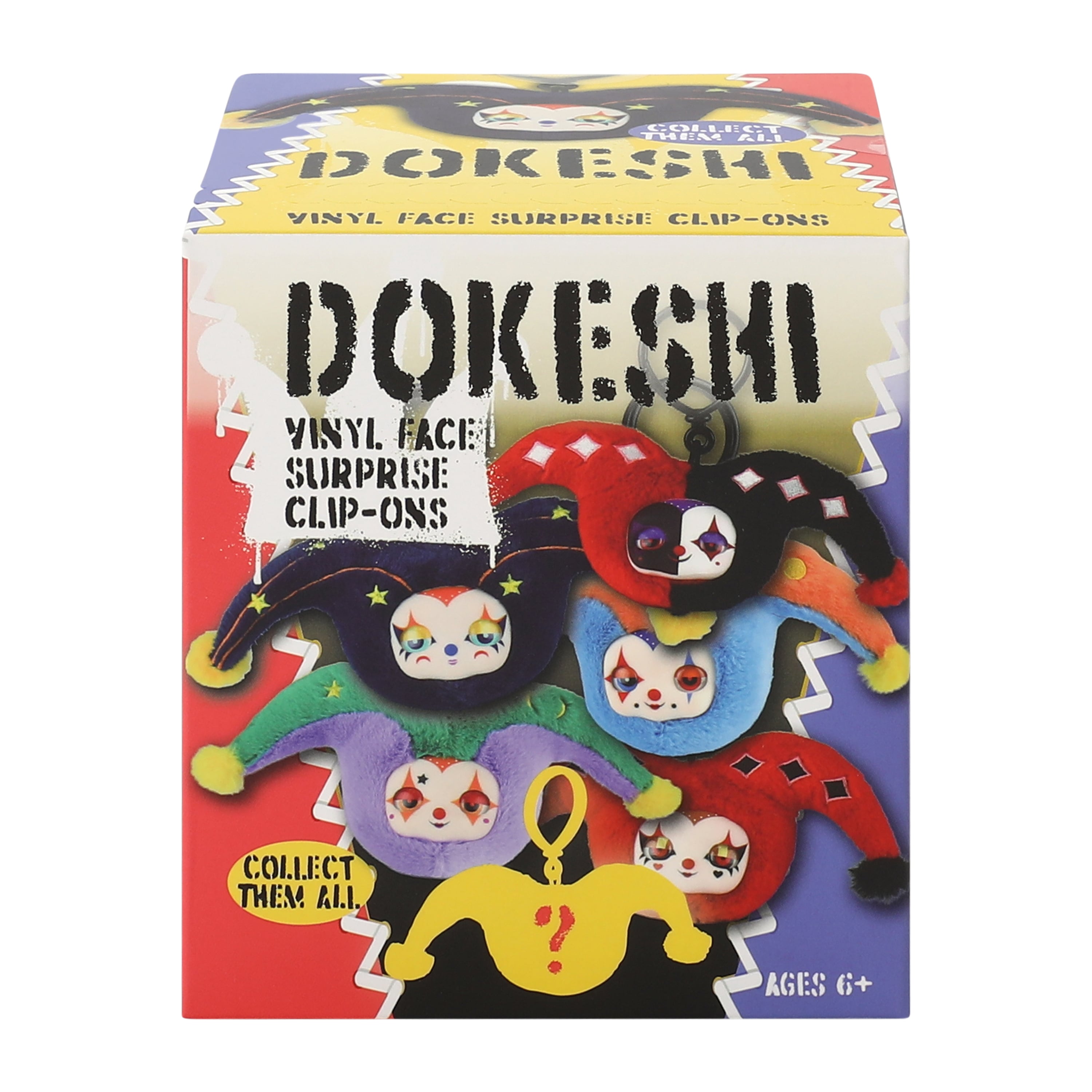 Dokeshi Vinyl Face Surprise Clip-Ons (Styles May Vary)