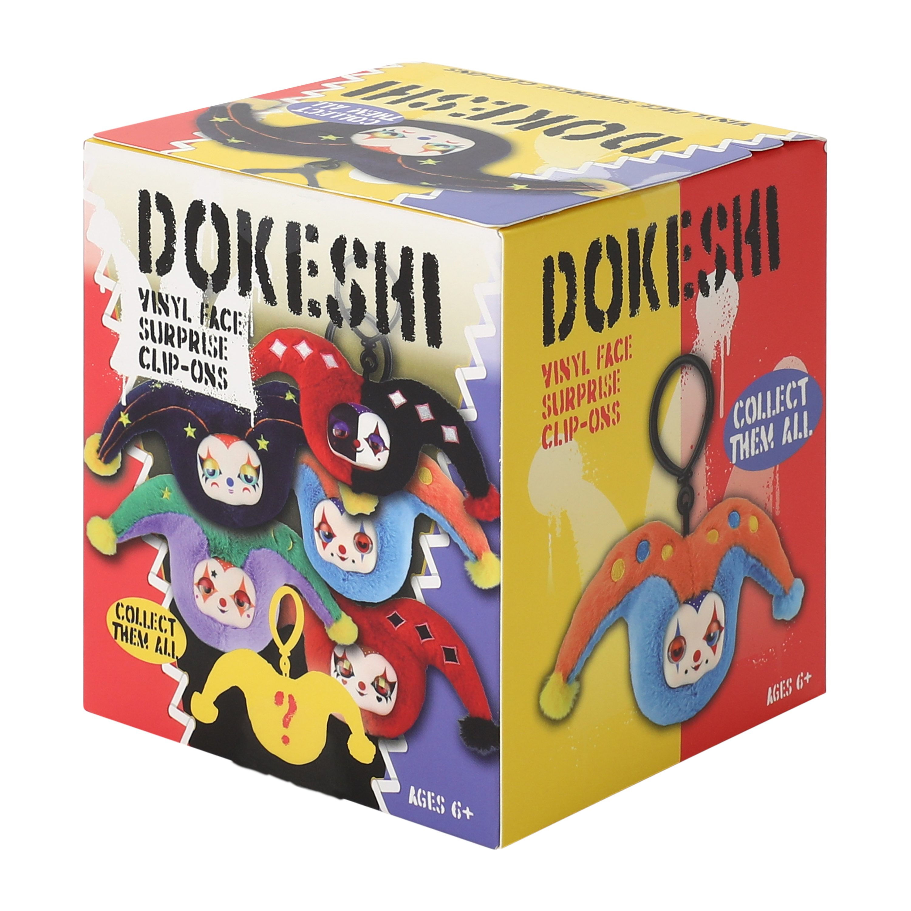 Dokeshi Vinyl Face Surprise Clip-Ons (Styles May Vary)
